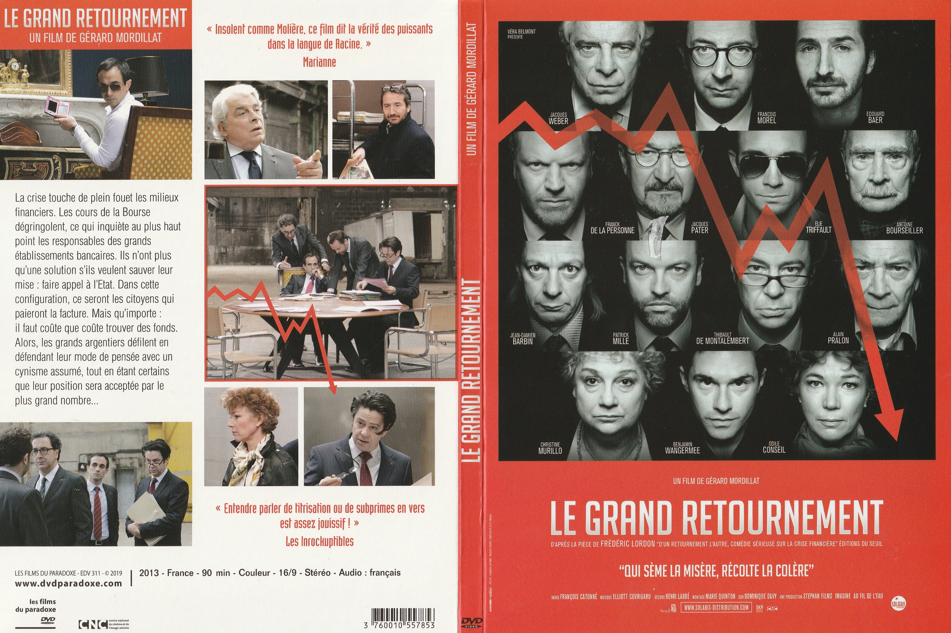 Jaquette DVD Le grand retournement