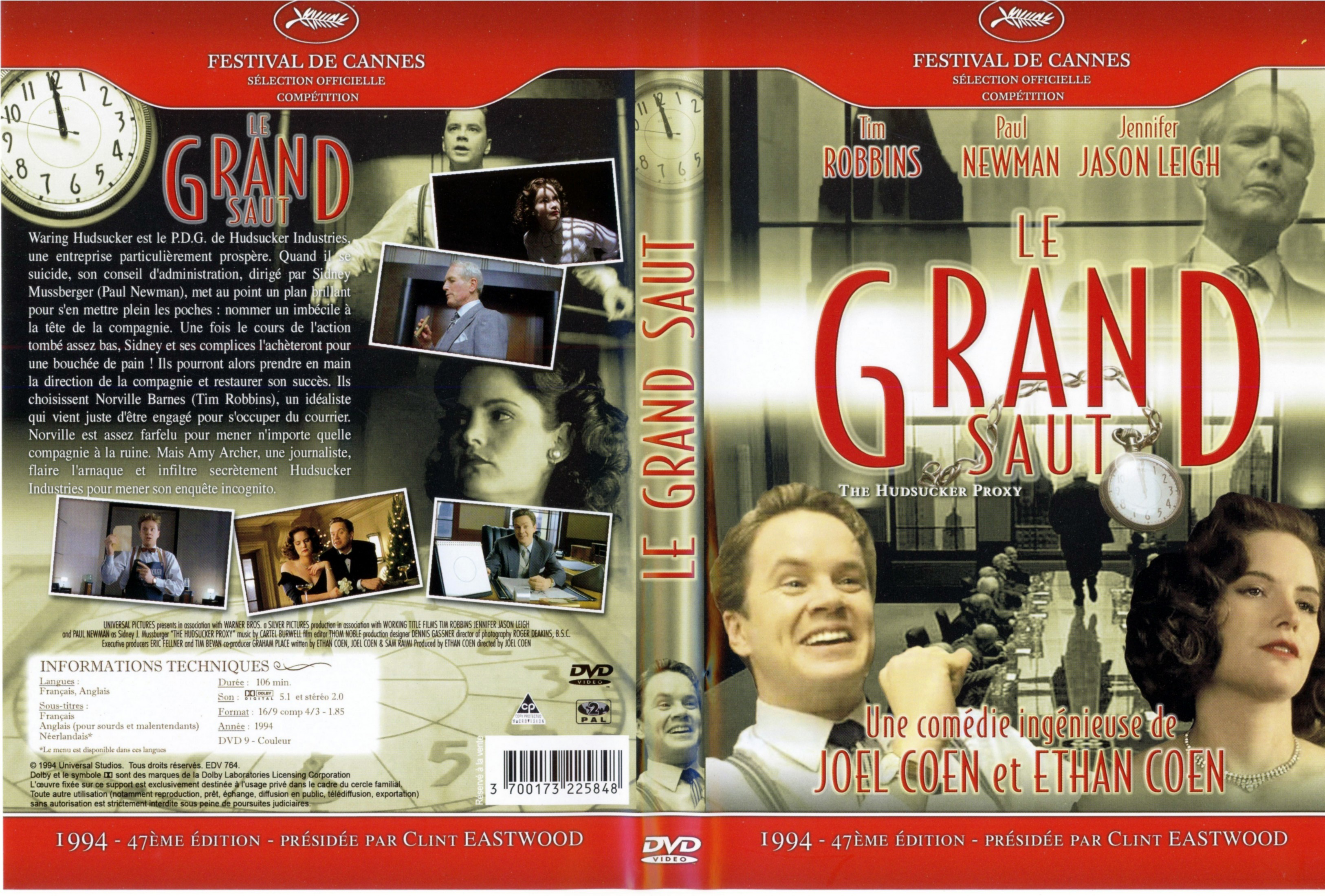 Jaquette DVD Le grand saut v2