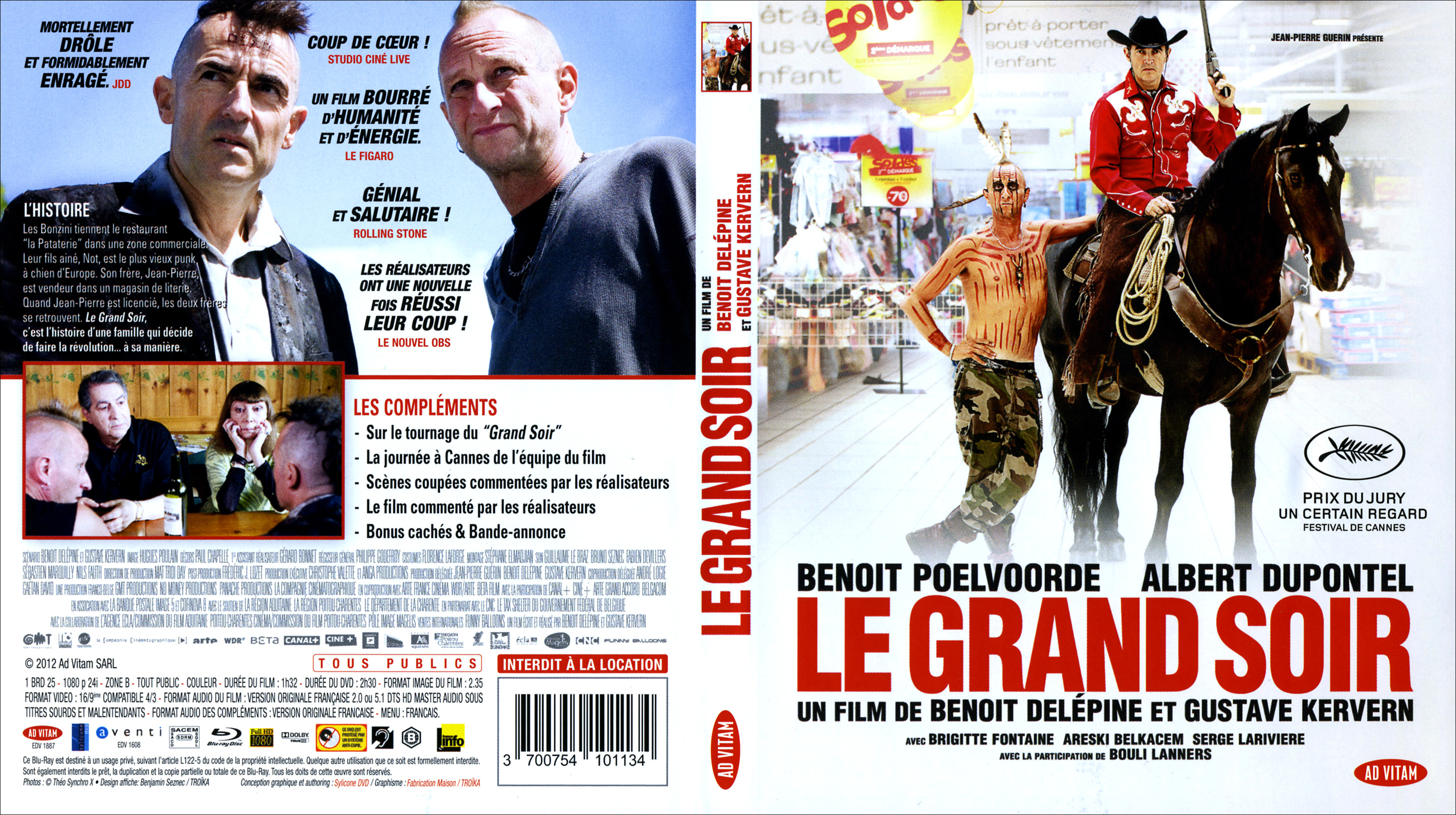 Jaquette DVD Le grand soir (BLU-RAY)