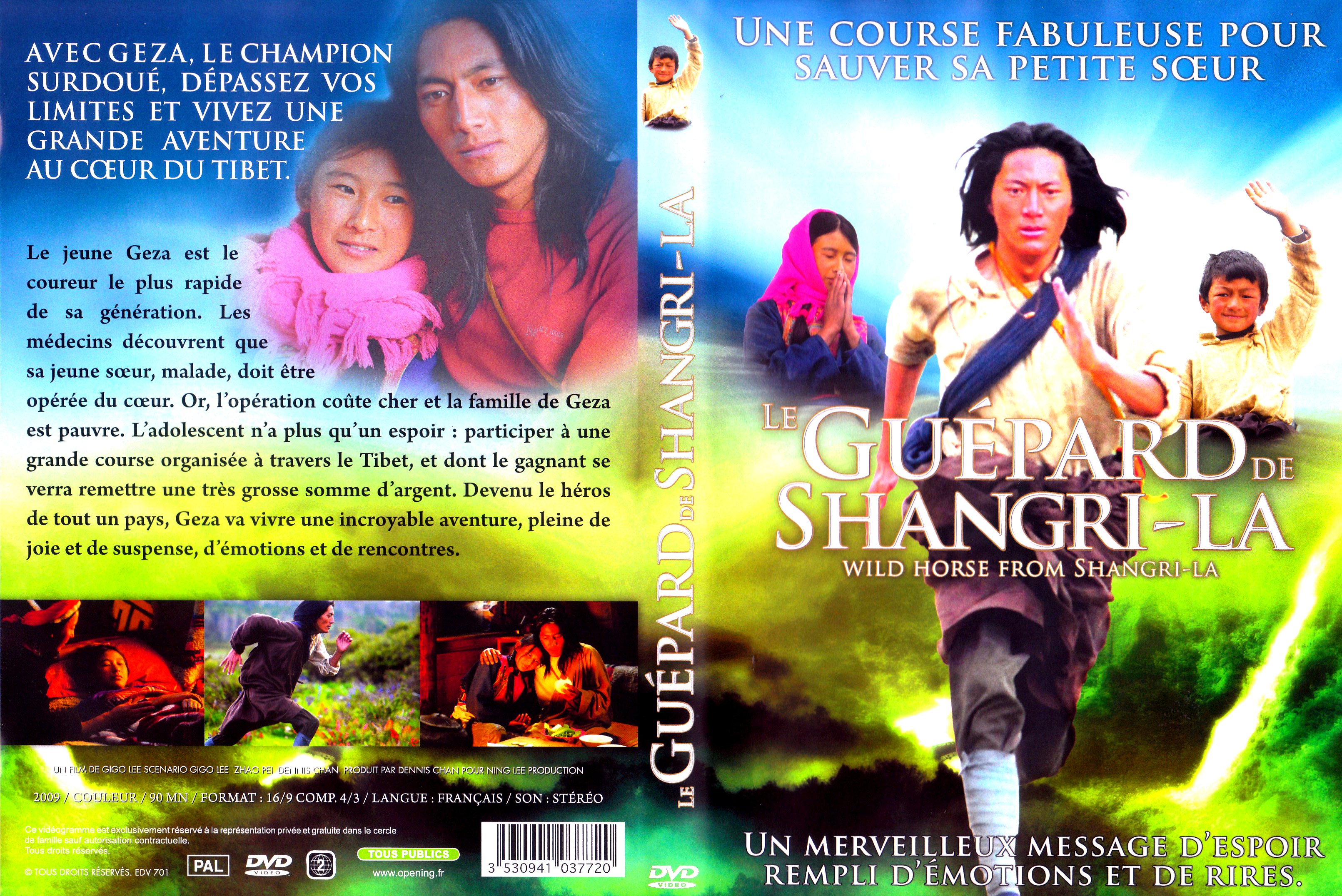Jaquette DVD Le gupard de Shangri-la