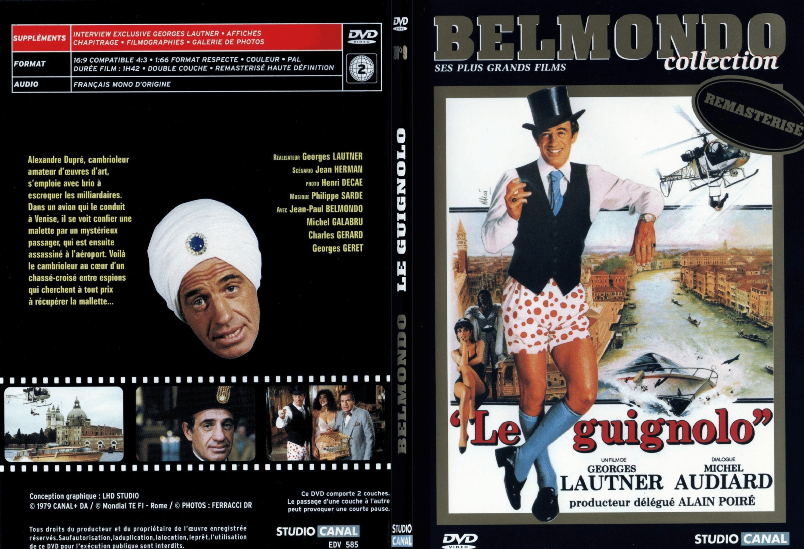 Jaquette DVD Le guignolo - SLIM