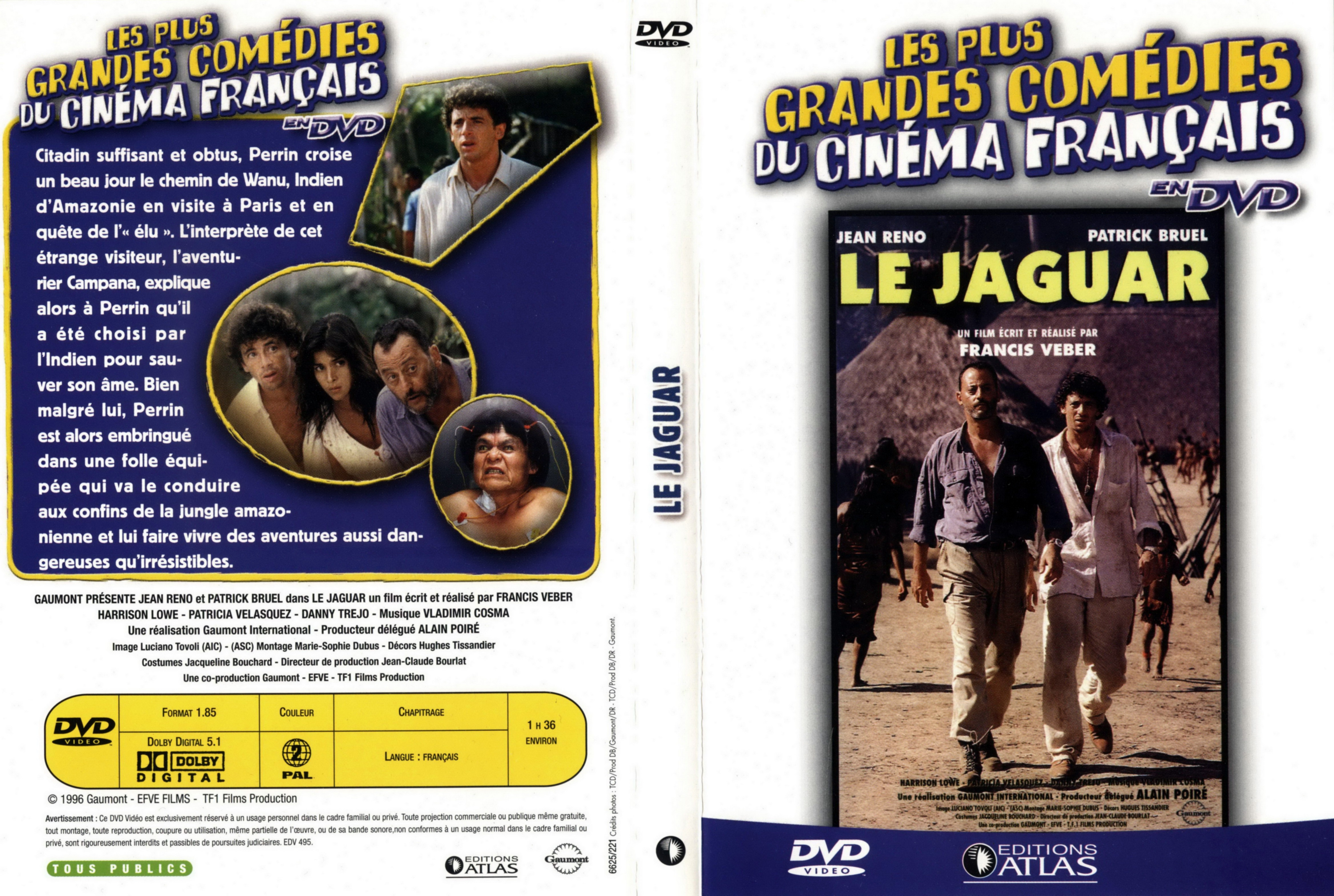 Jaquette DVD Le jaguar