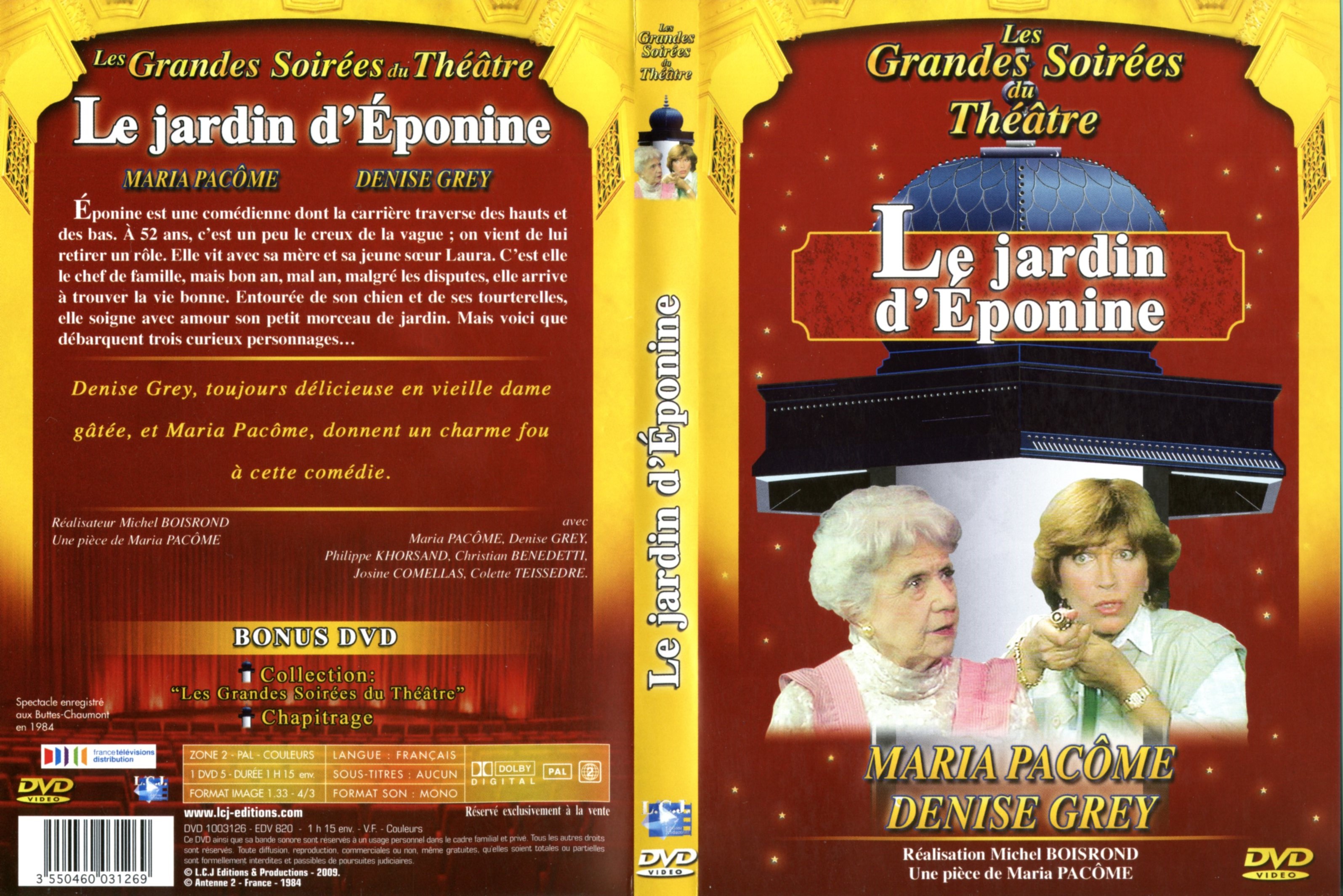 Jaquette DVD Le jardin d
