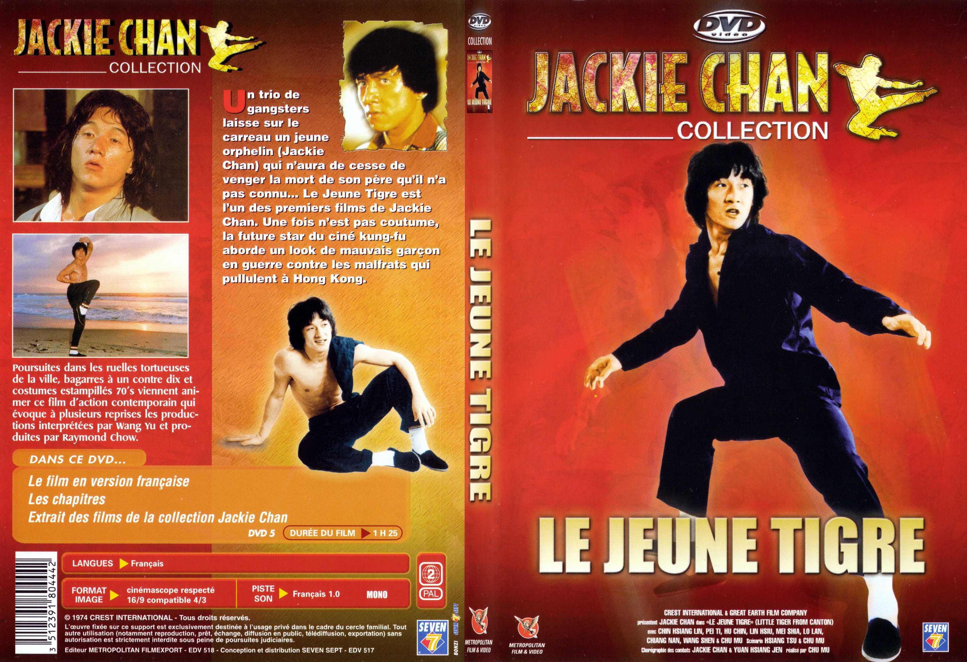 Jaquette DVD Le jeune tigre - SLIM