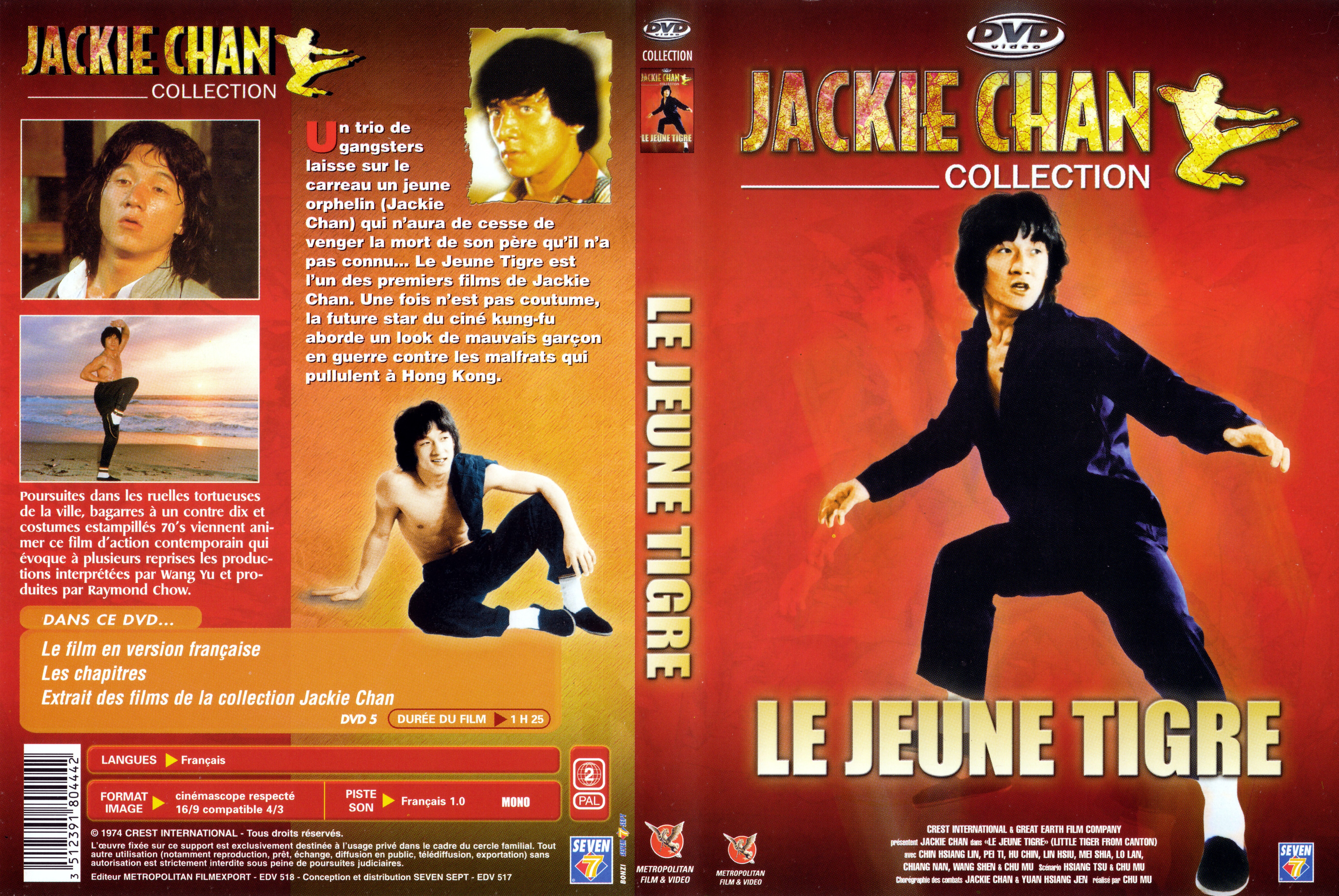 Jaquette DVD Le jeune tigre v3