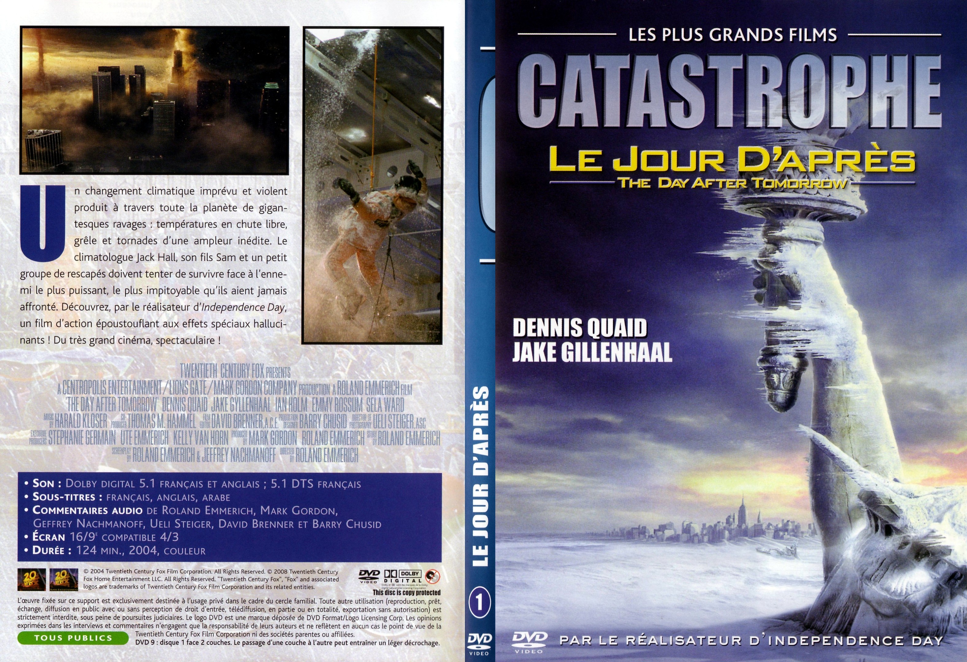 Jaquette DVD Le jour d