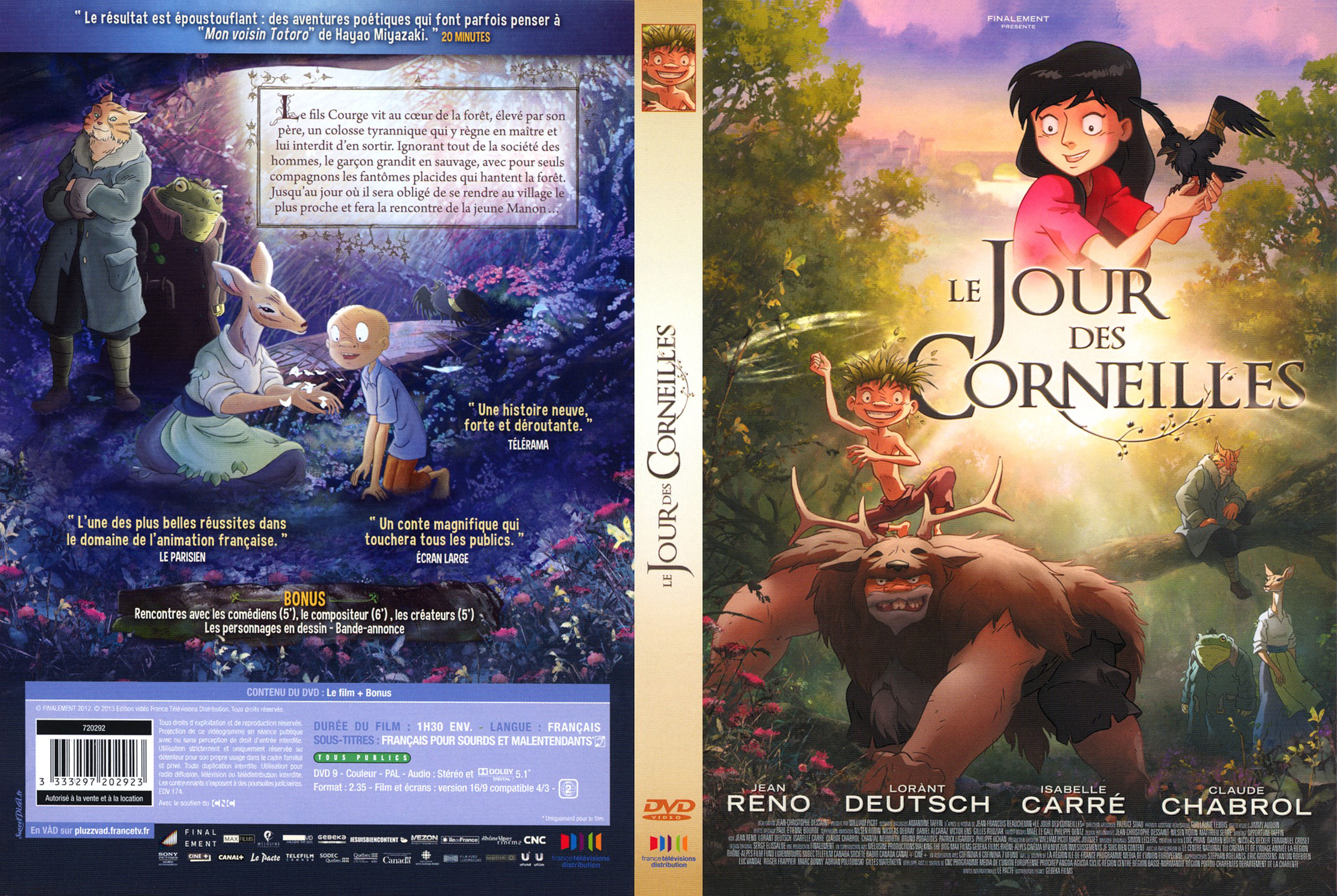 Jaquette DVD Le jour des corneilles