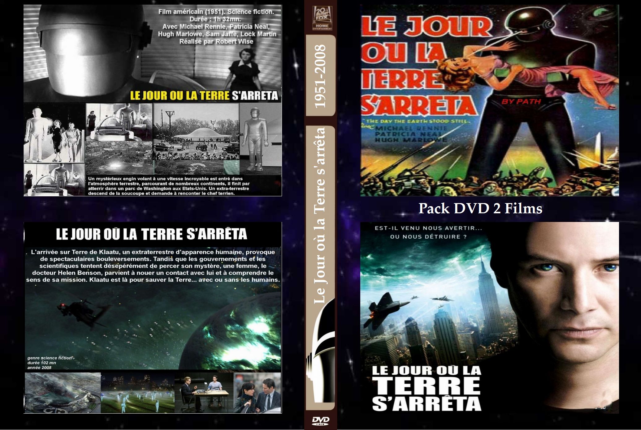 Jaquette DVD Le jour ou la terre s