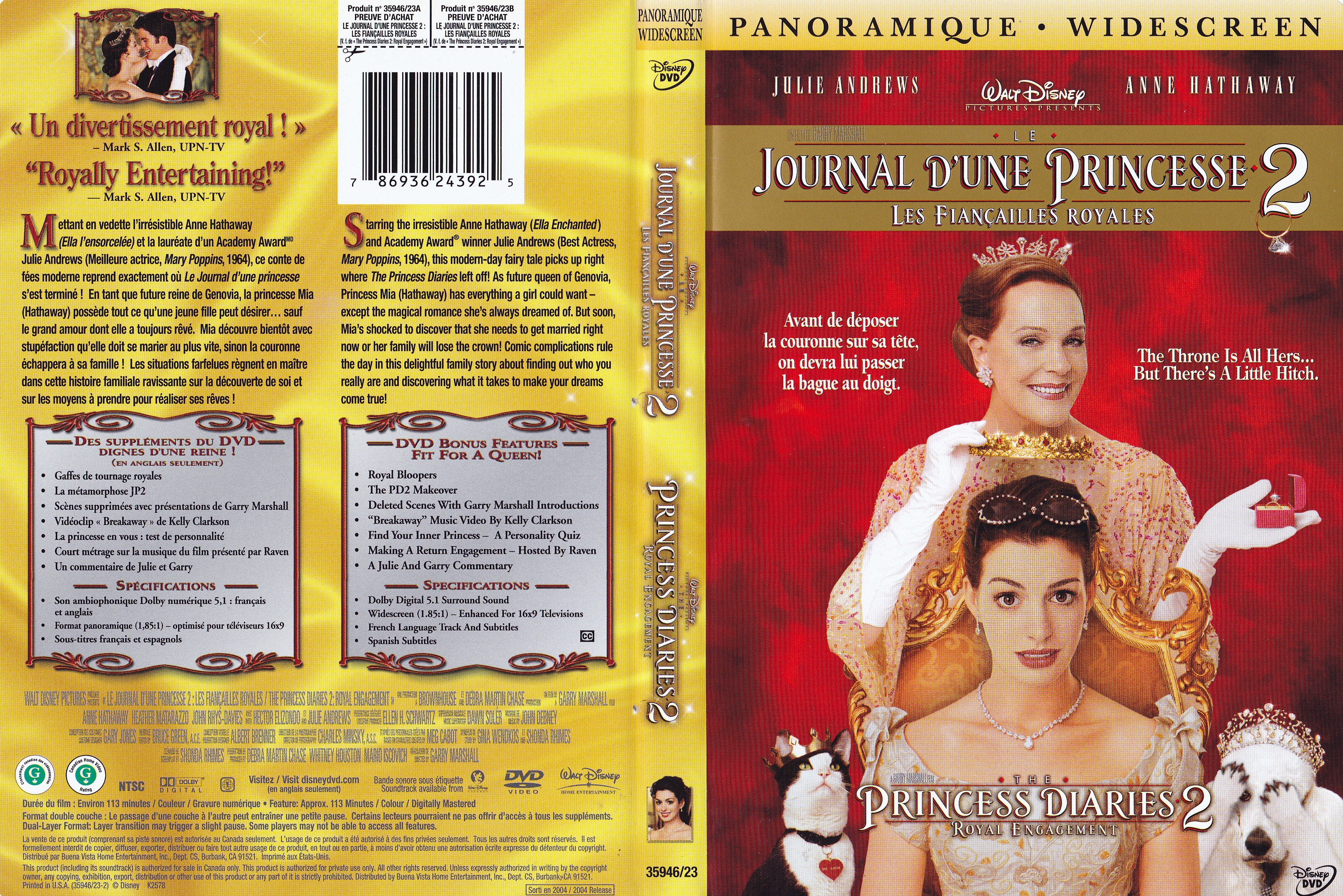 Le Journal D`Une Princesse [2001]