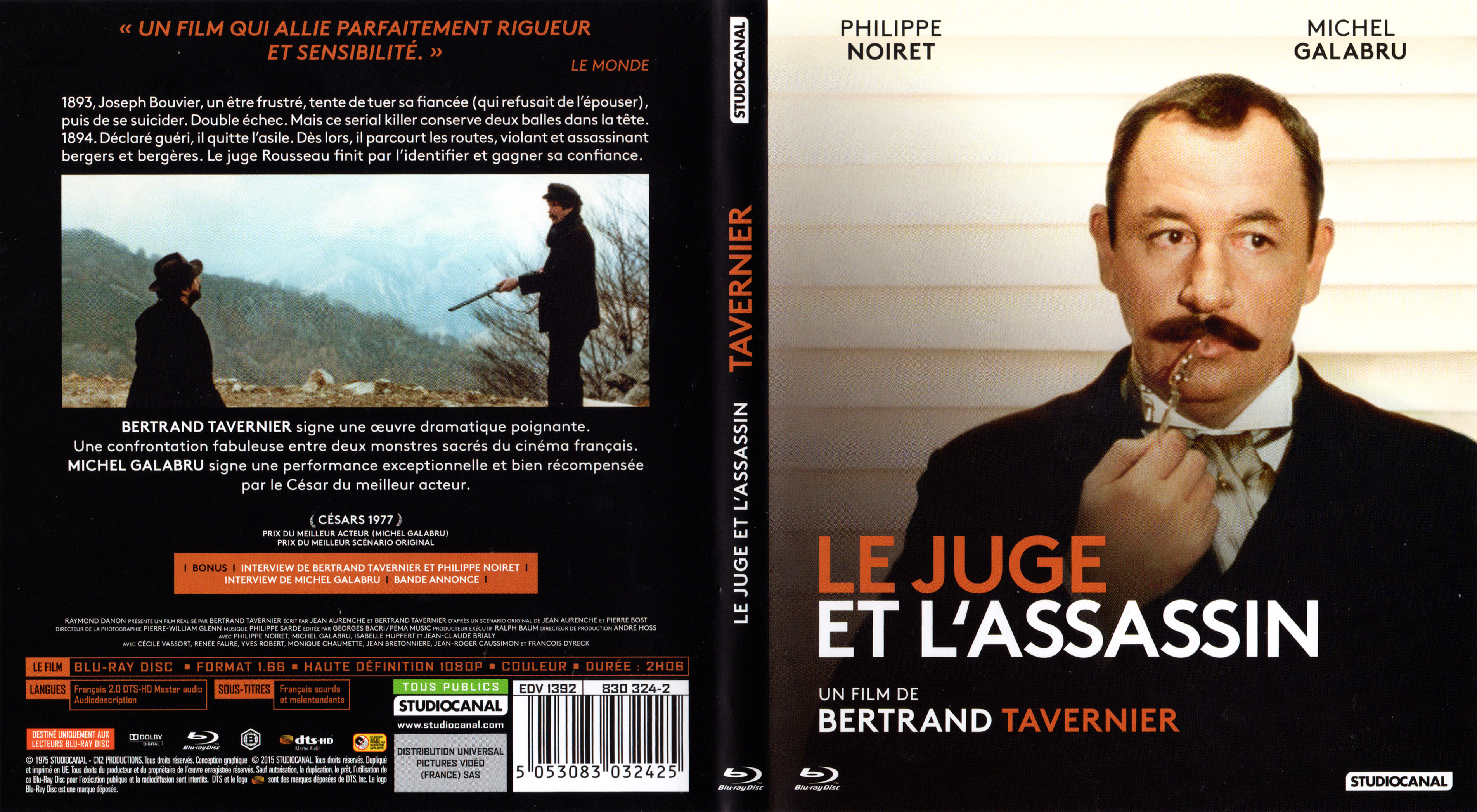 Jaquette DVD Le juge et l