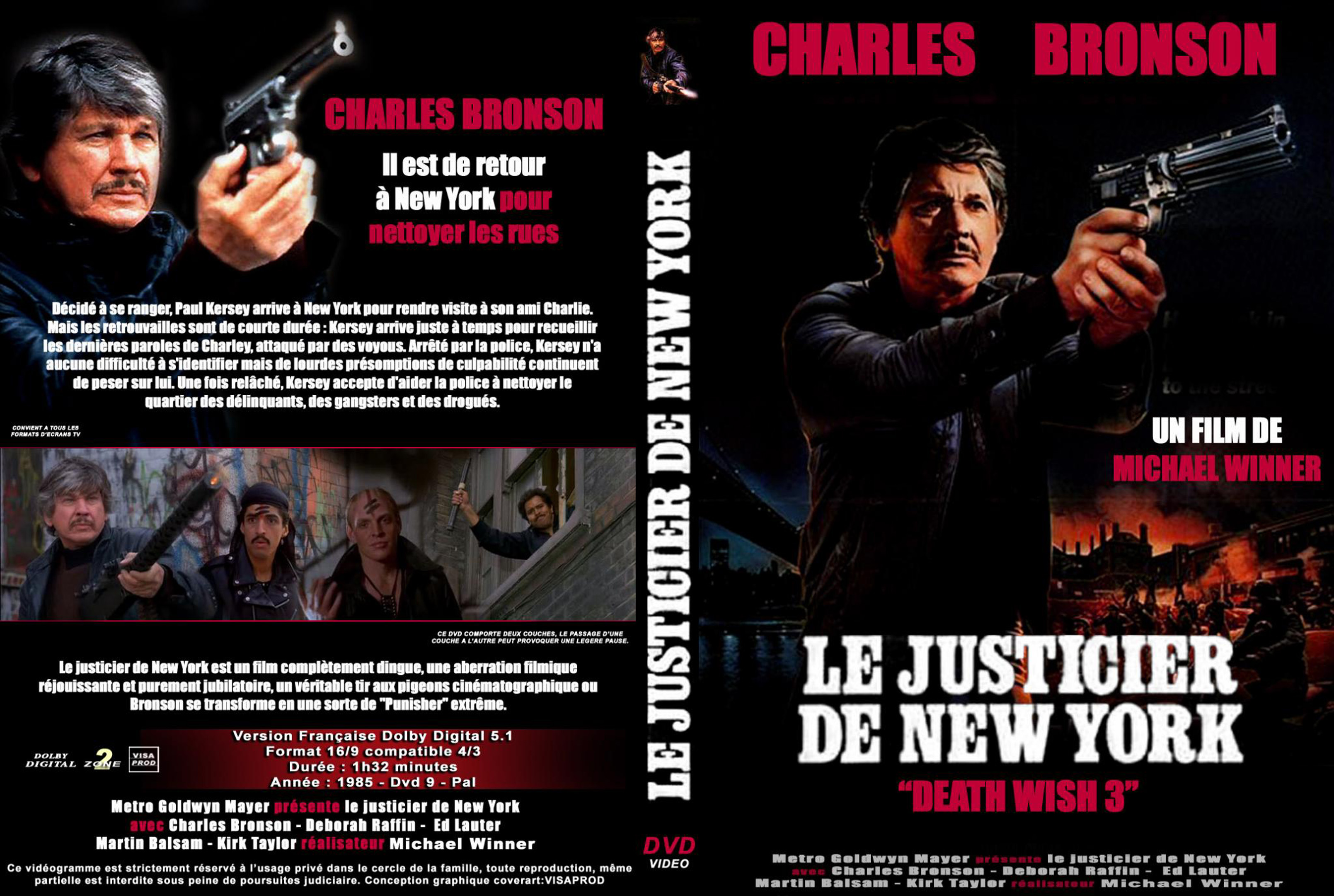 Jaquette DVD Le justicier de New York