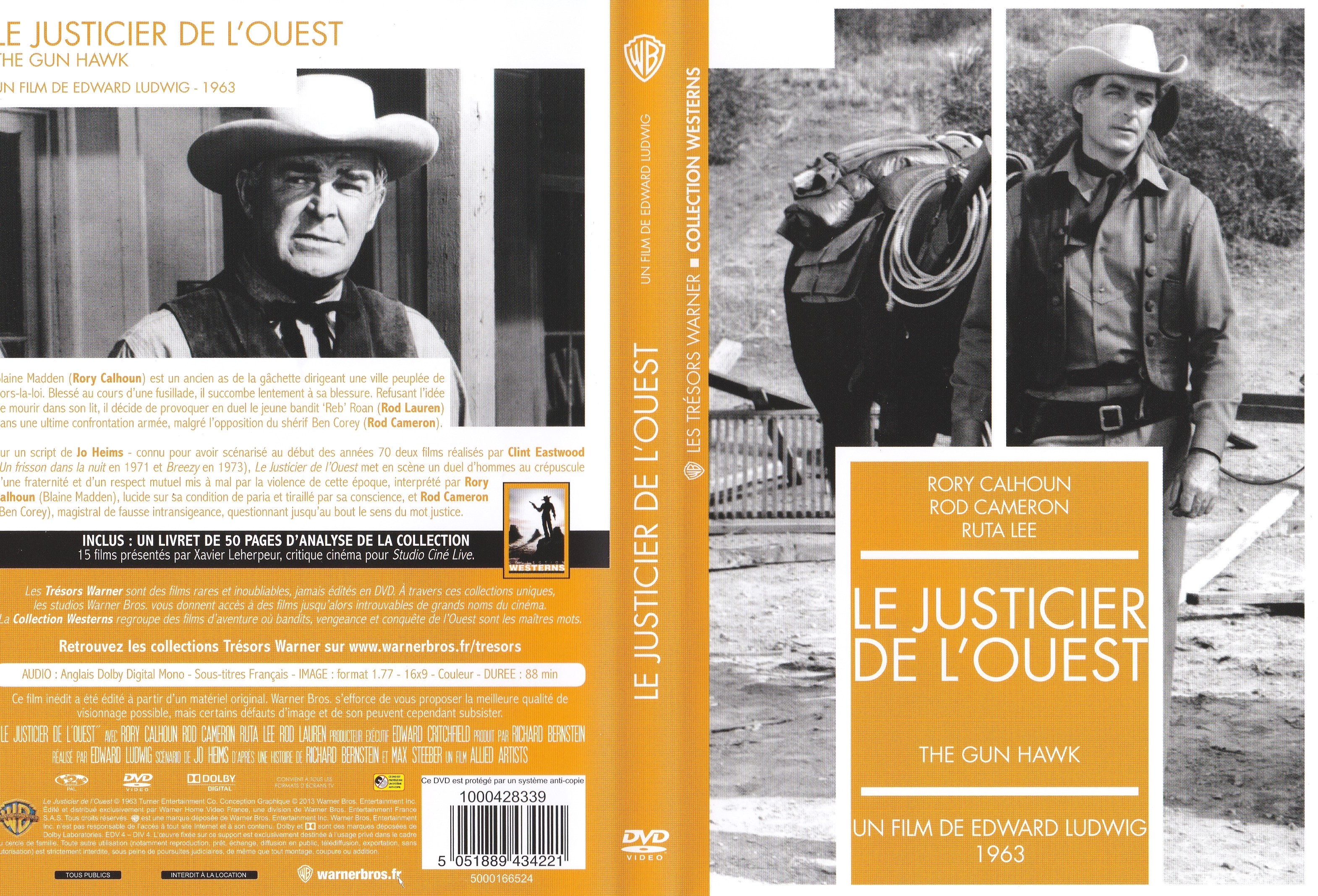 Jaquette DVD Le justicier de l