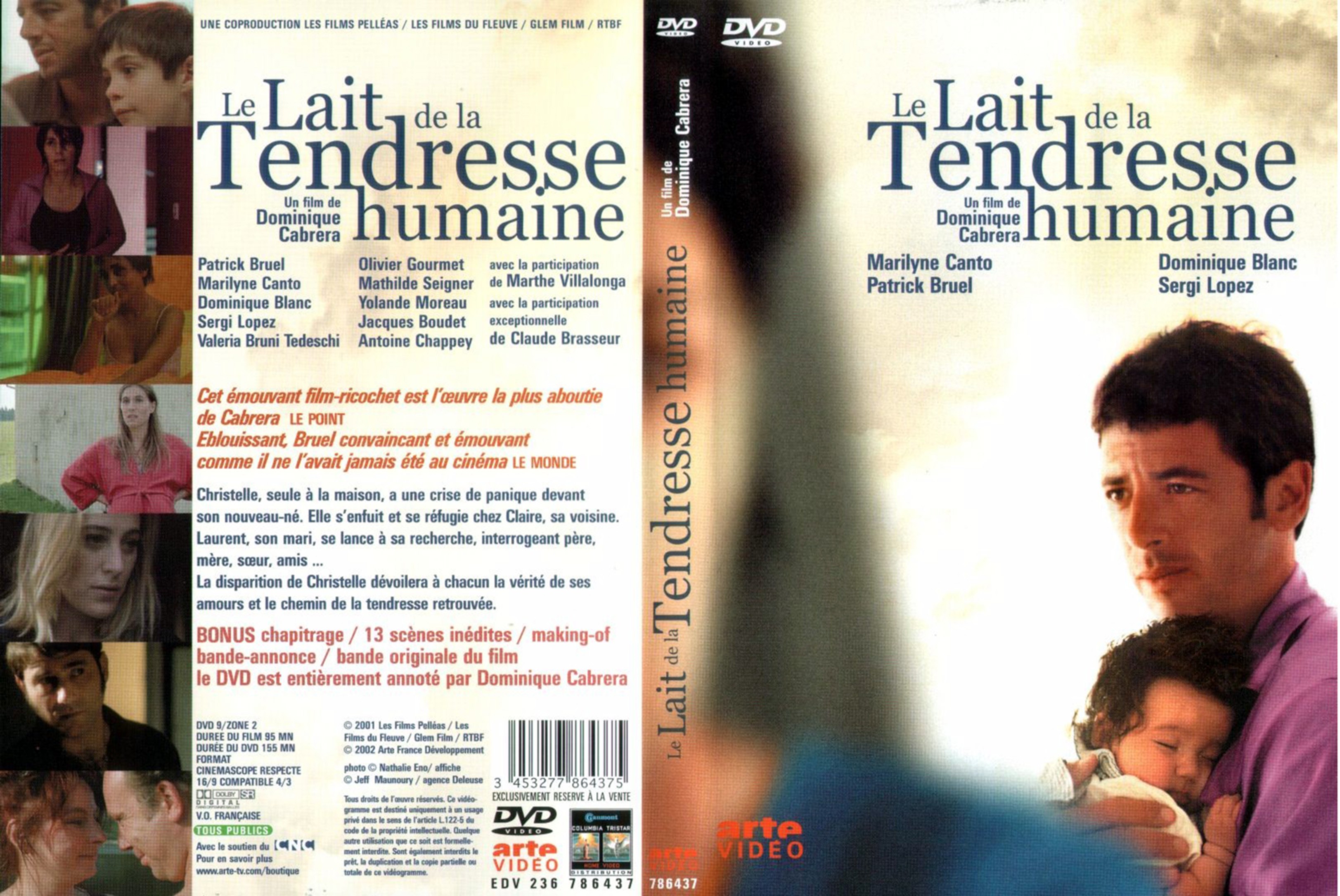 Jaquette DVD Le lait de la tendresse humaine