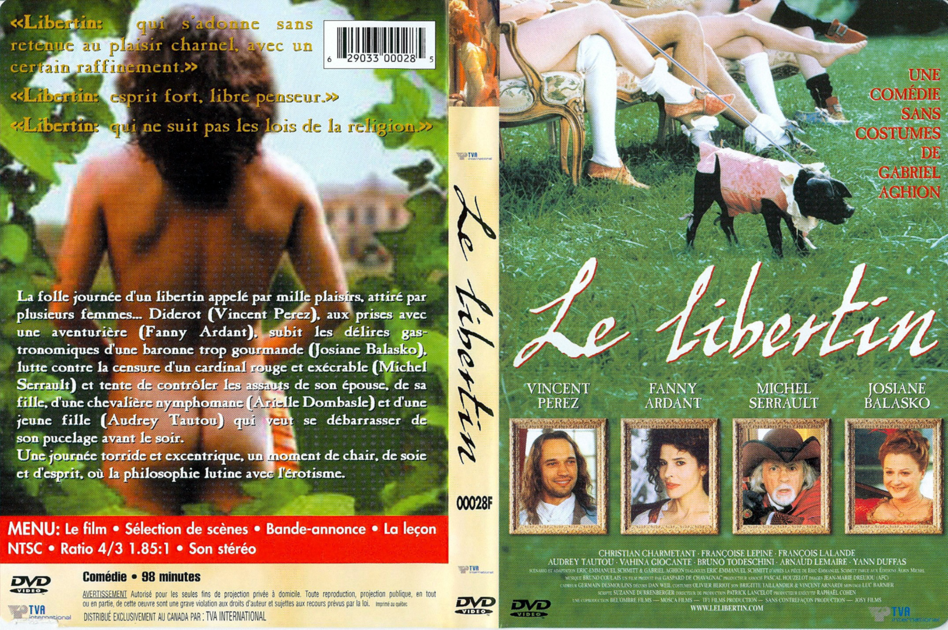 Jaquette DVD Le libertin v2