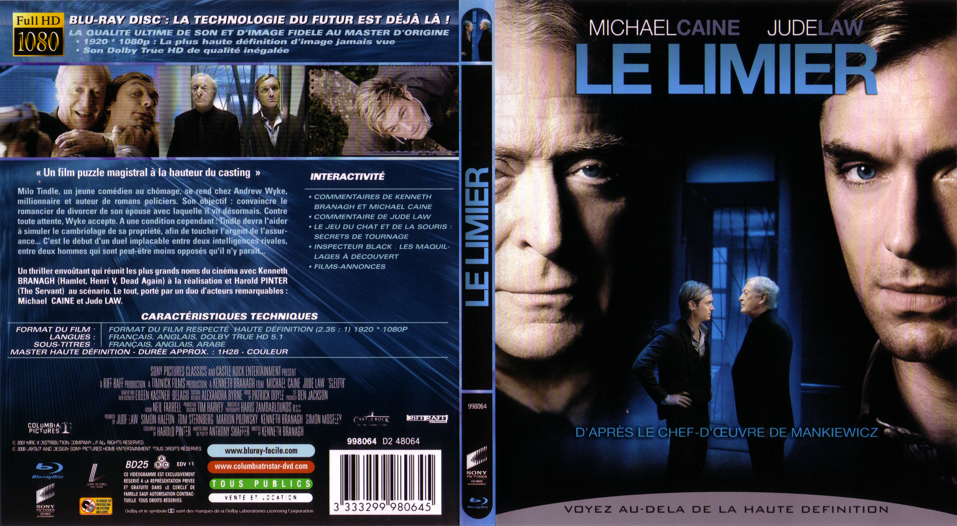 Jaquette DVD Le limier (2008) (BLU-RAY)