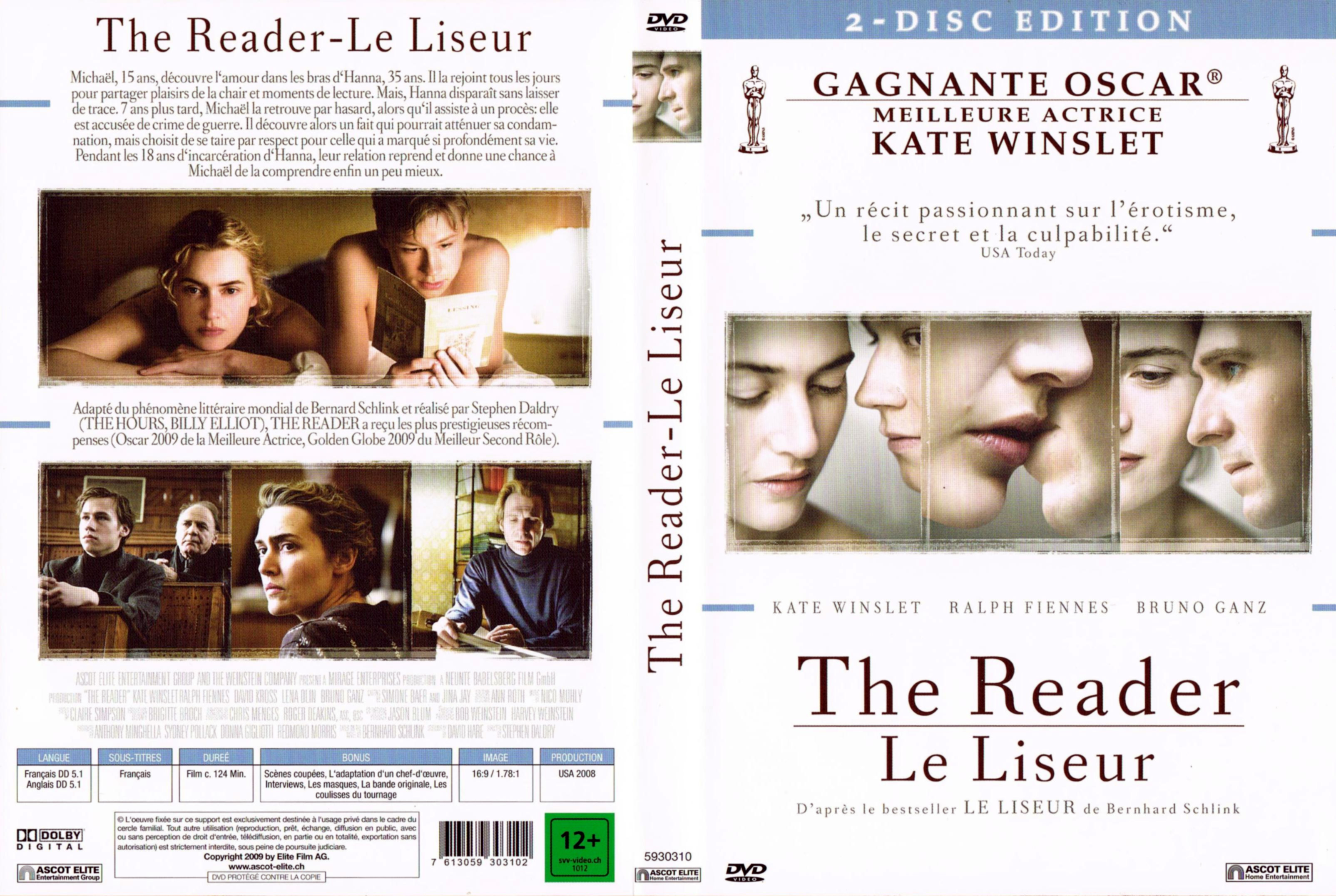 Jaquette DVD Le liseur - The reader