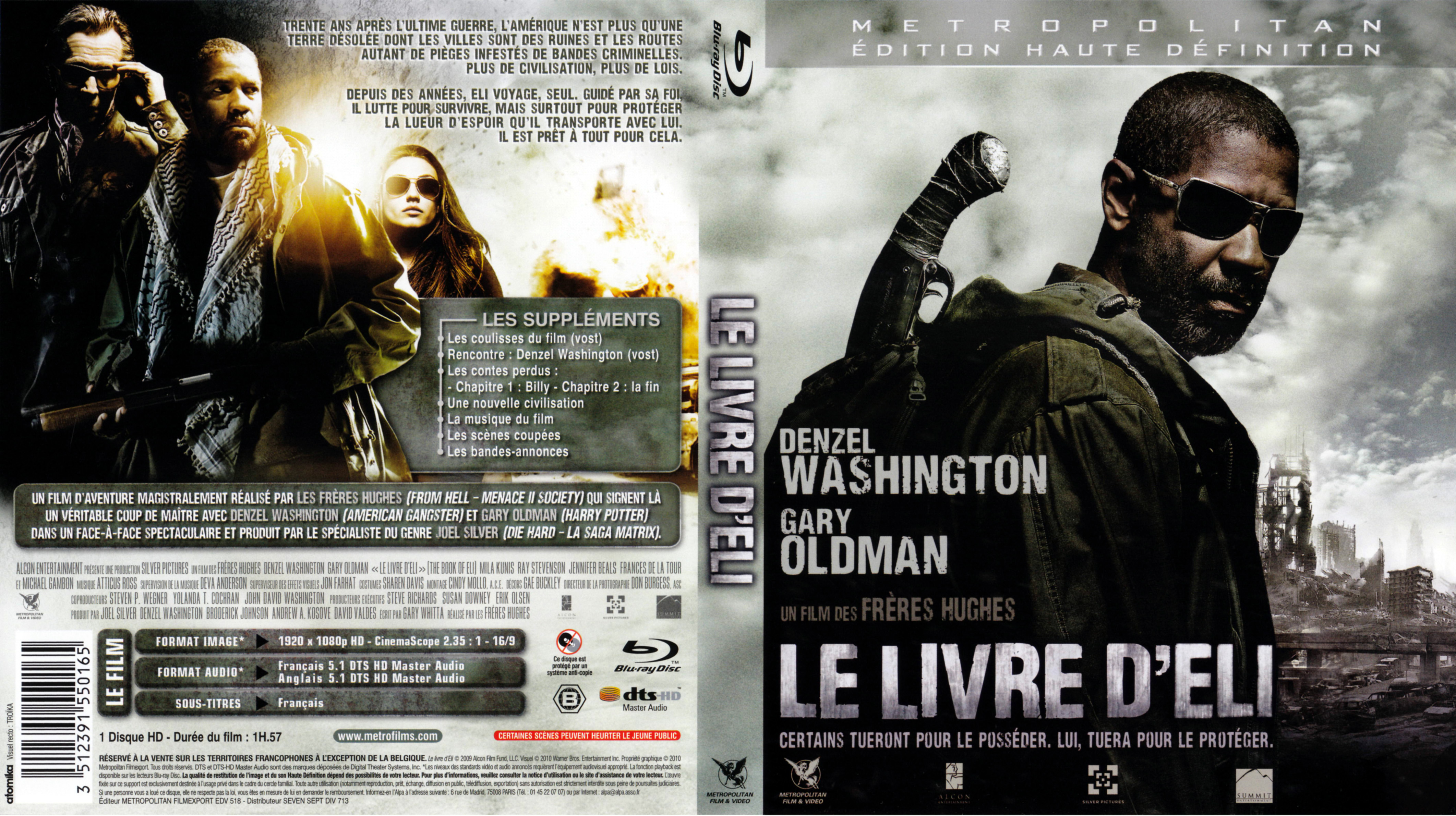 Jaquette DVD Le livre d