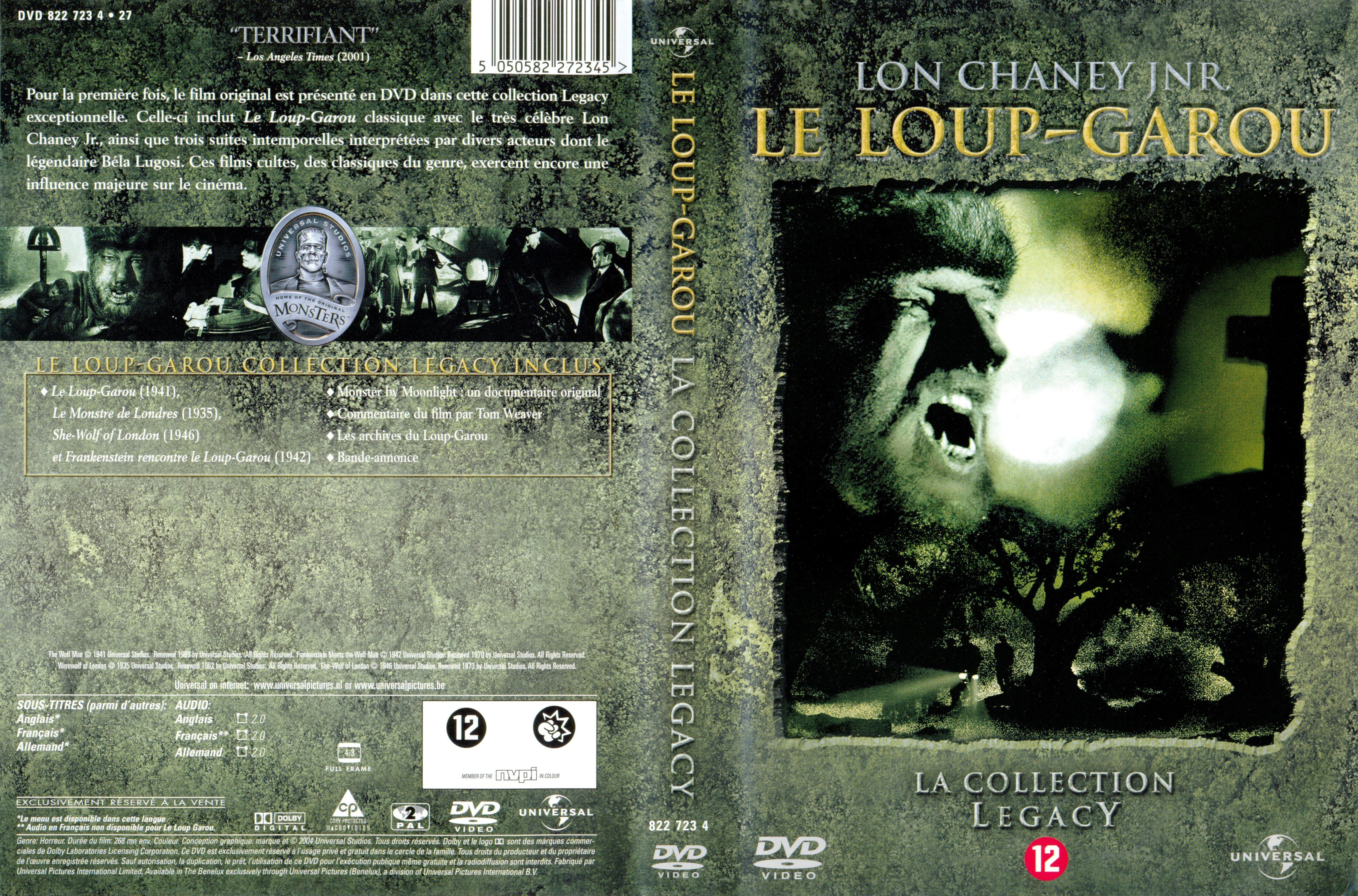 Jaquette DVD Le loup-garou