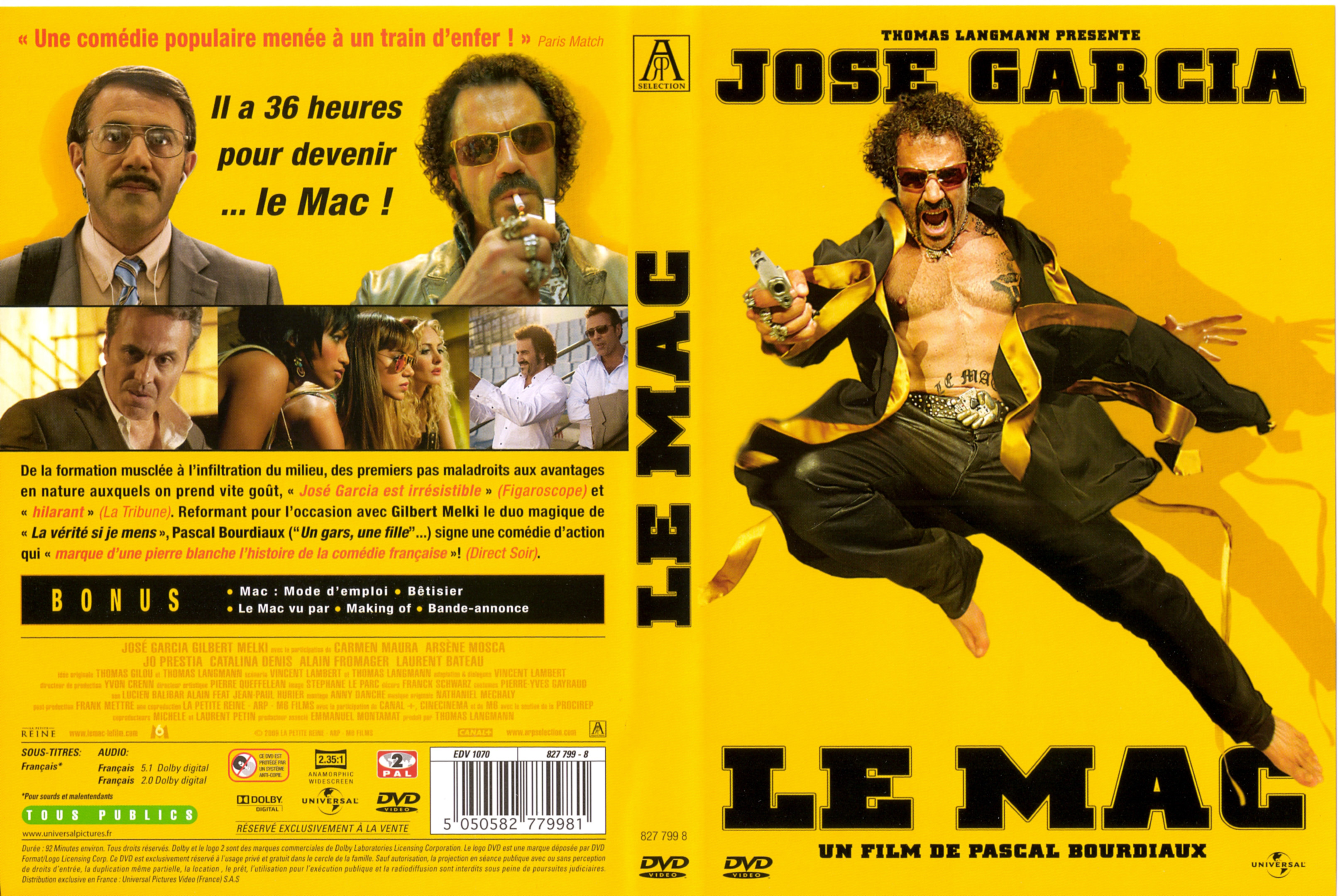 Jaquette DVD Le mac