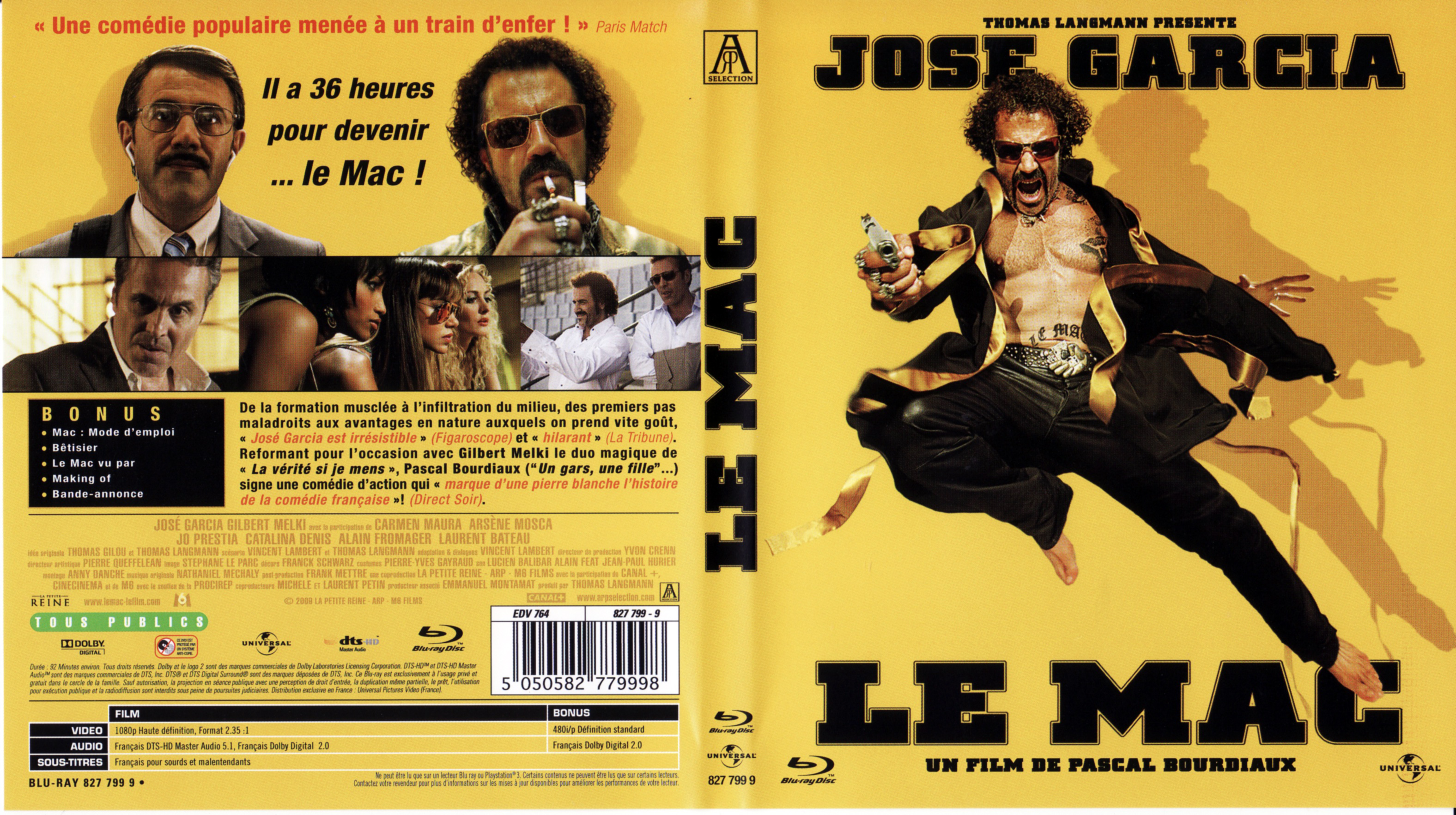 Jaquette DVD Le mac (BLU-RAY)