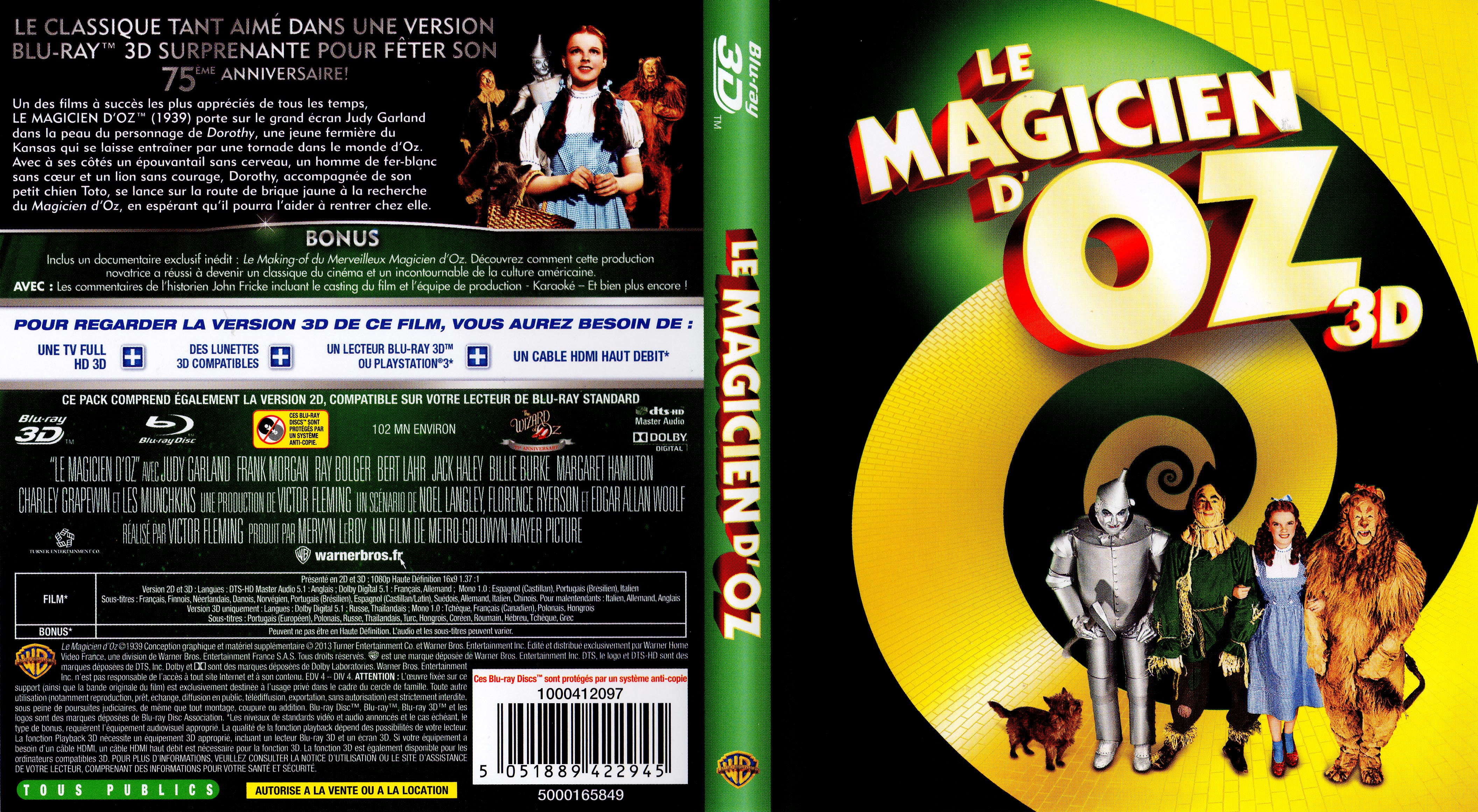 Jaquette DVD Le magicien d