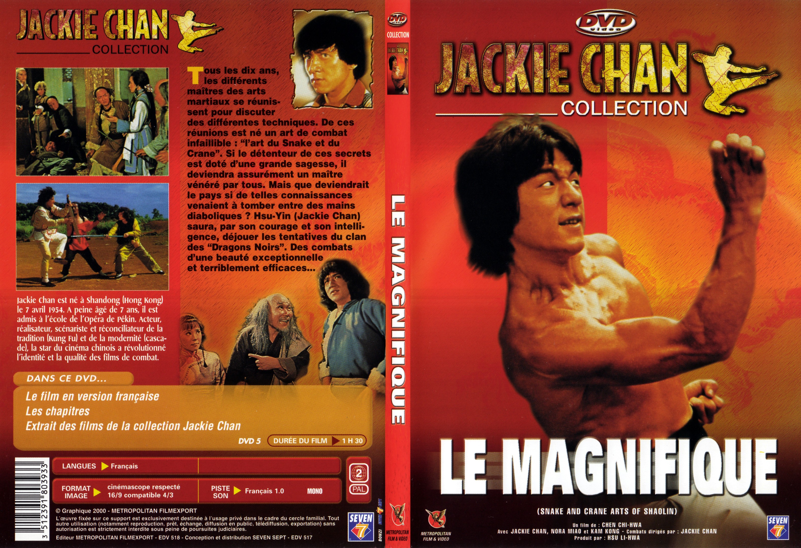 Jaquette DVD Le magnifique - SLIM