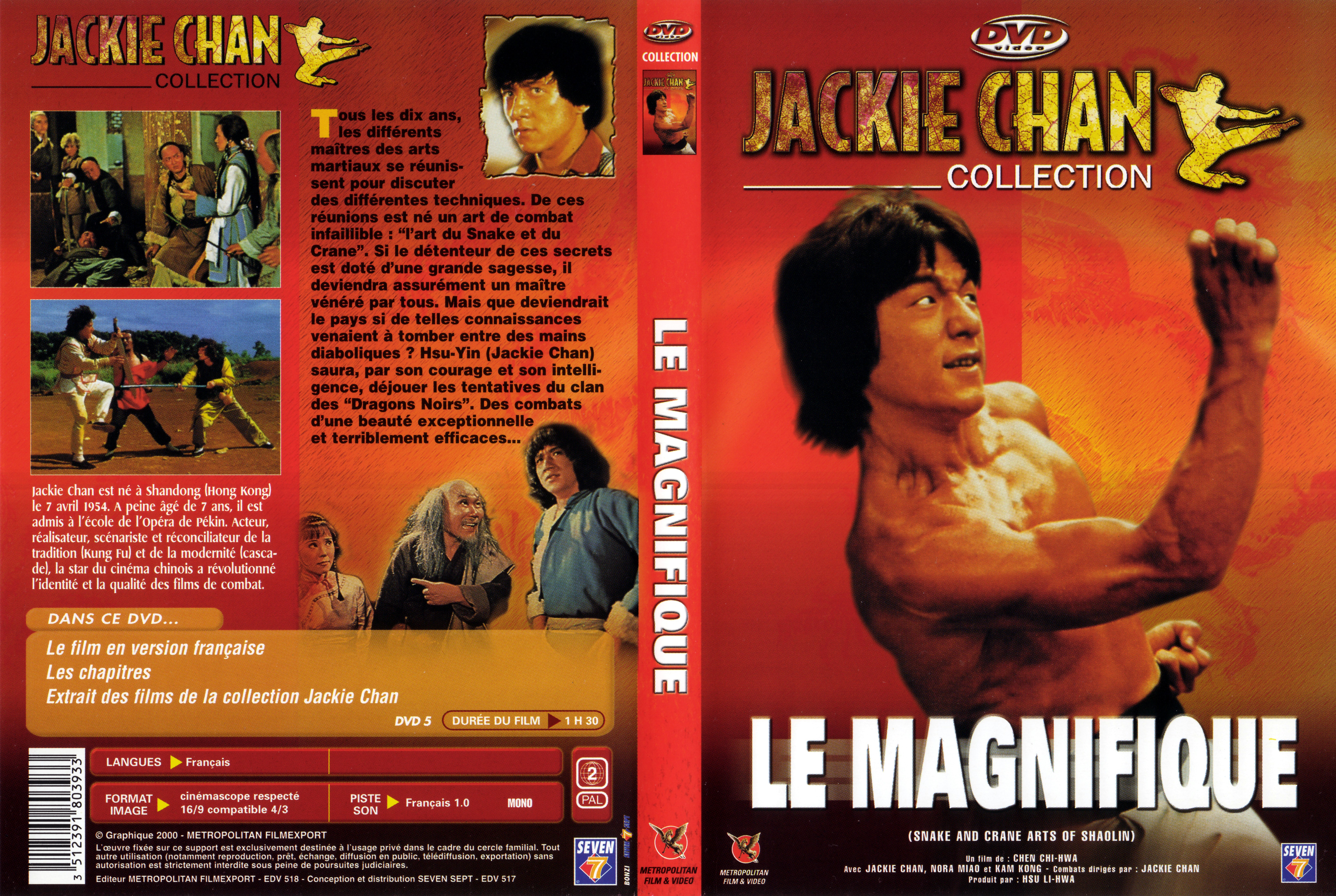 Jaquette DVD Le magnifique v2