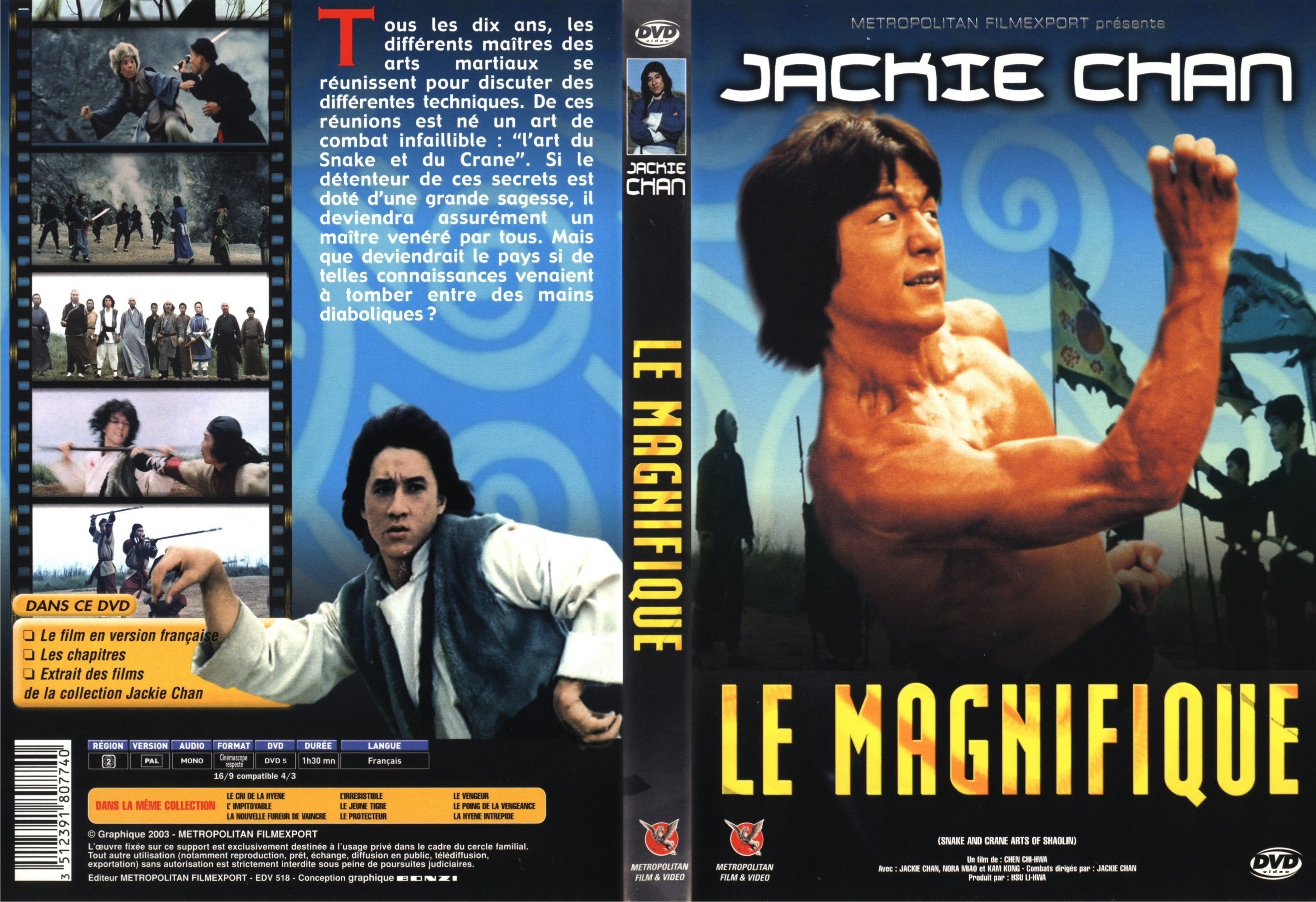 Jaquette DVD Le magnifique v3