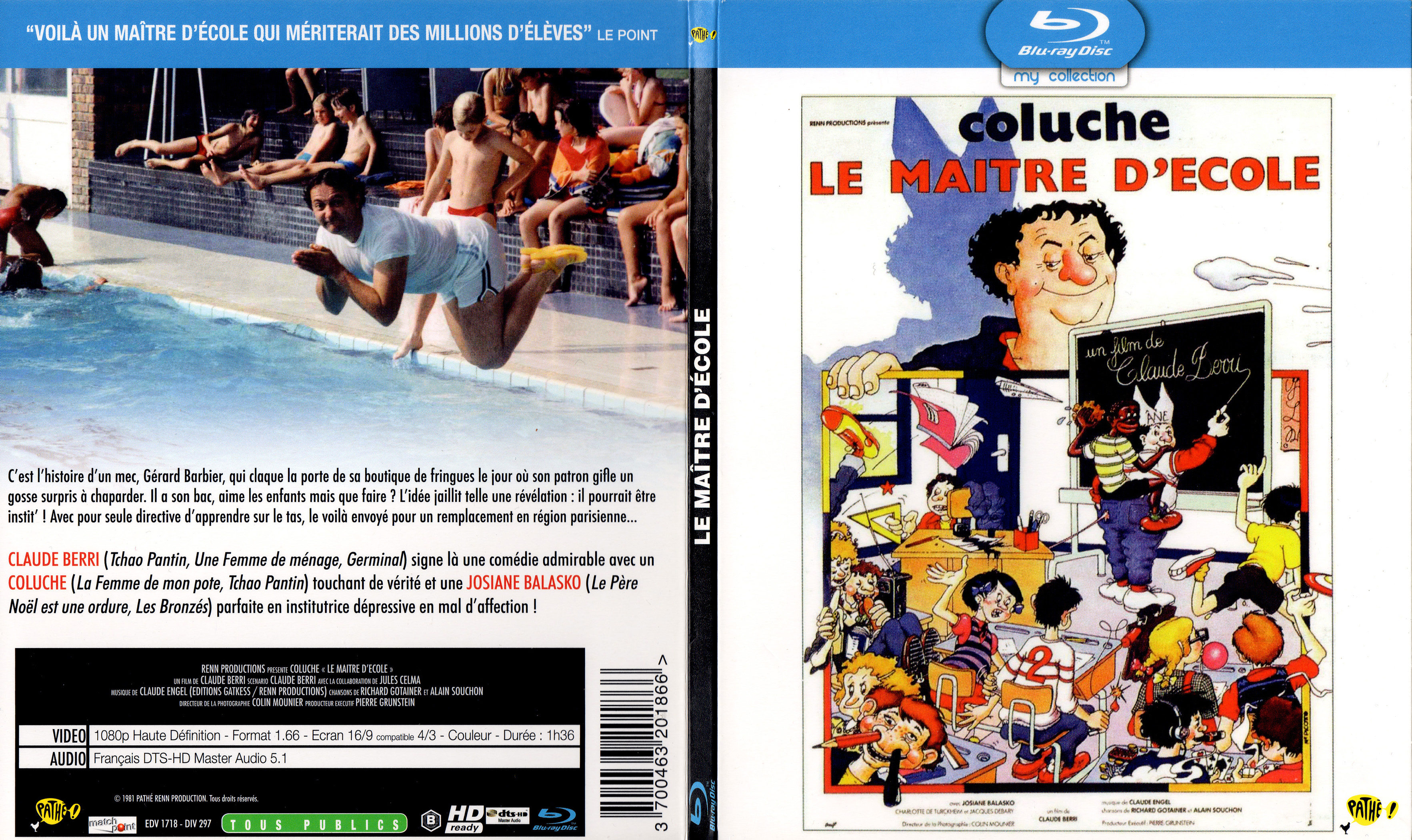 Jaquette DVD Le maitre d