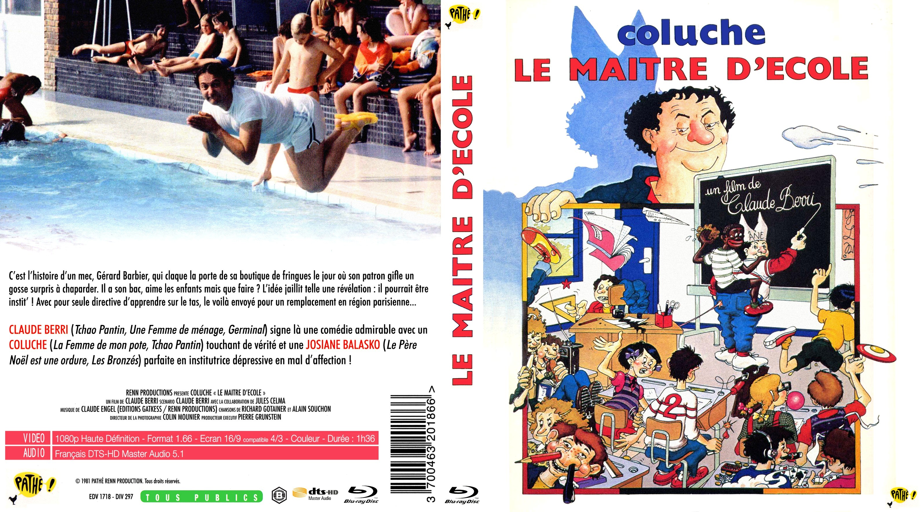 Jaquette DVD Le maitre d