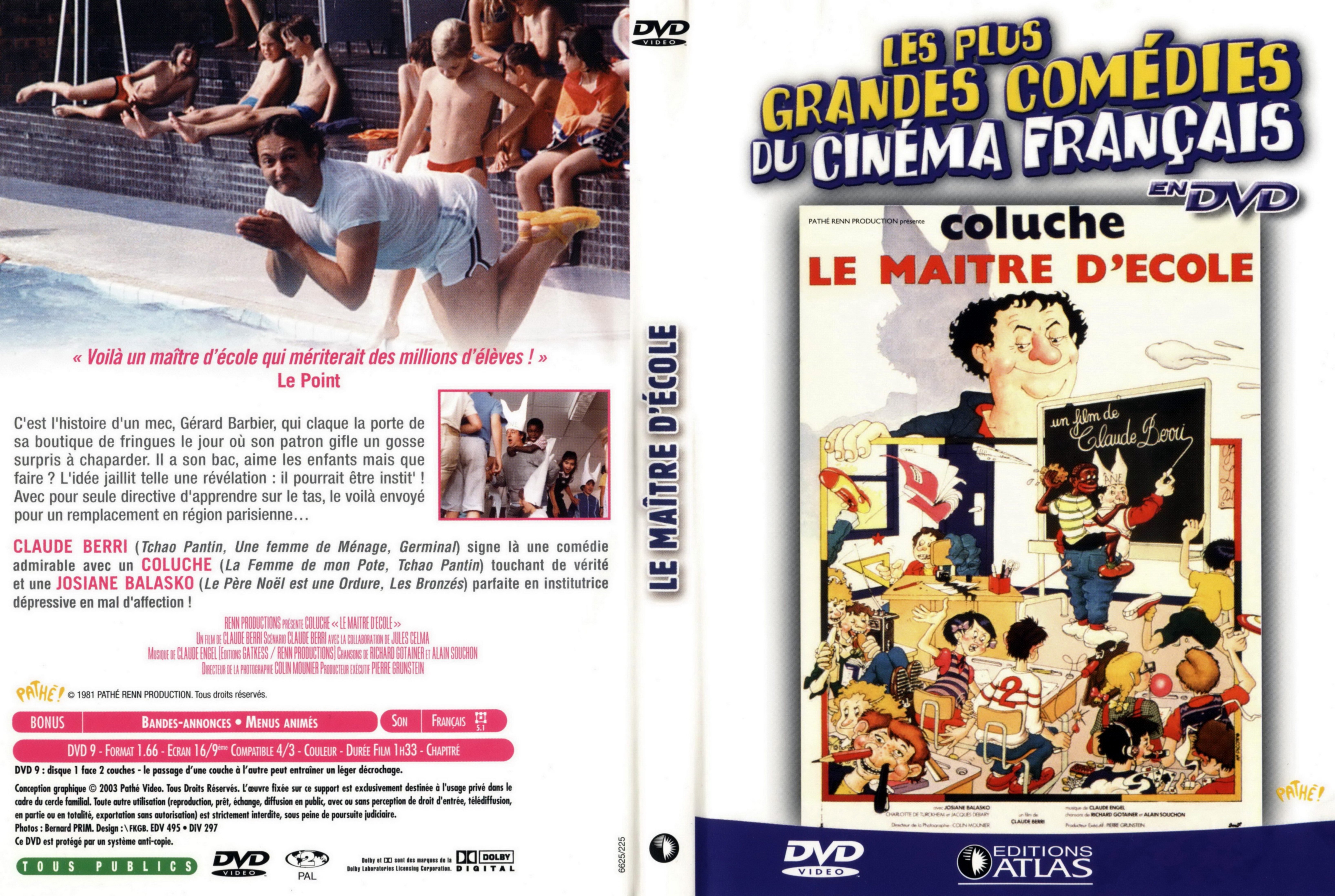 Jaquette DVD Le maitre d