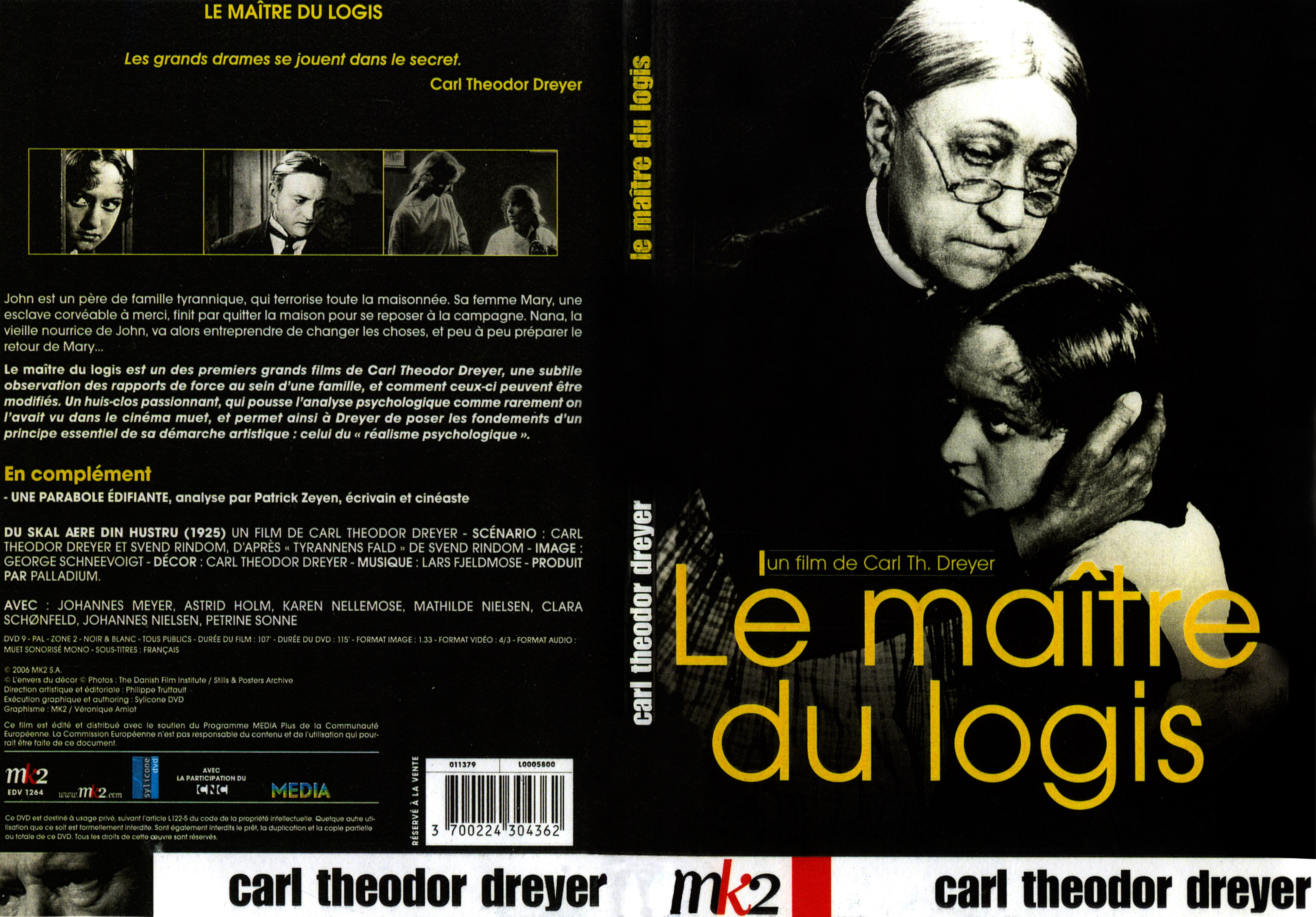 Jaquette DVD Le maitre du logis