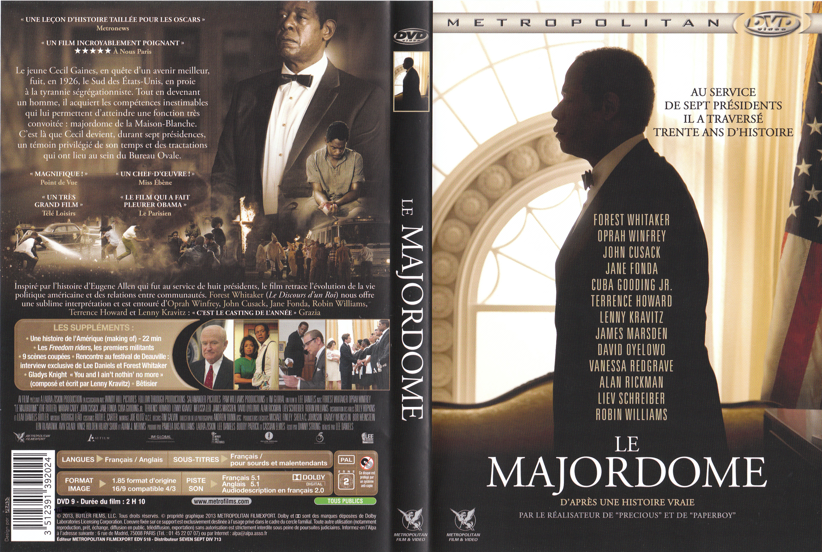 Jaquette DVD Le majordome