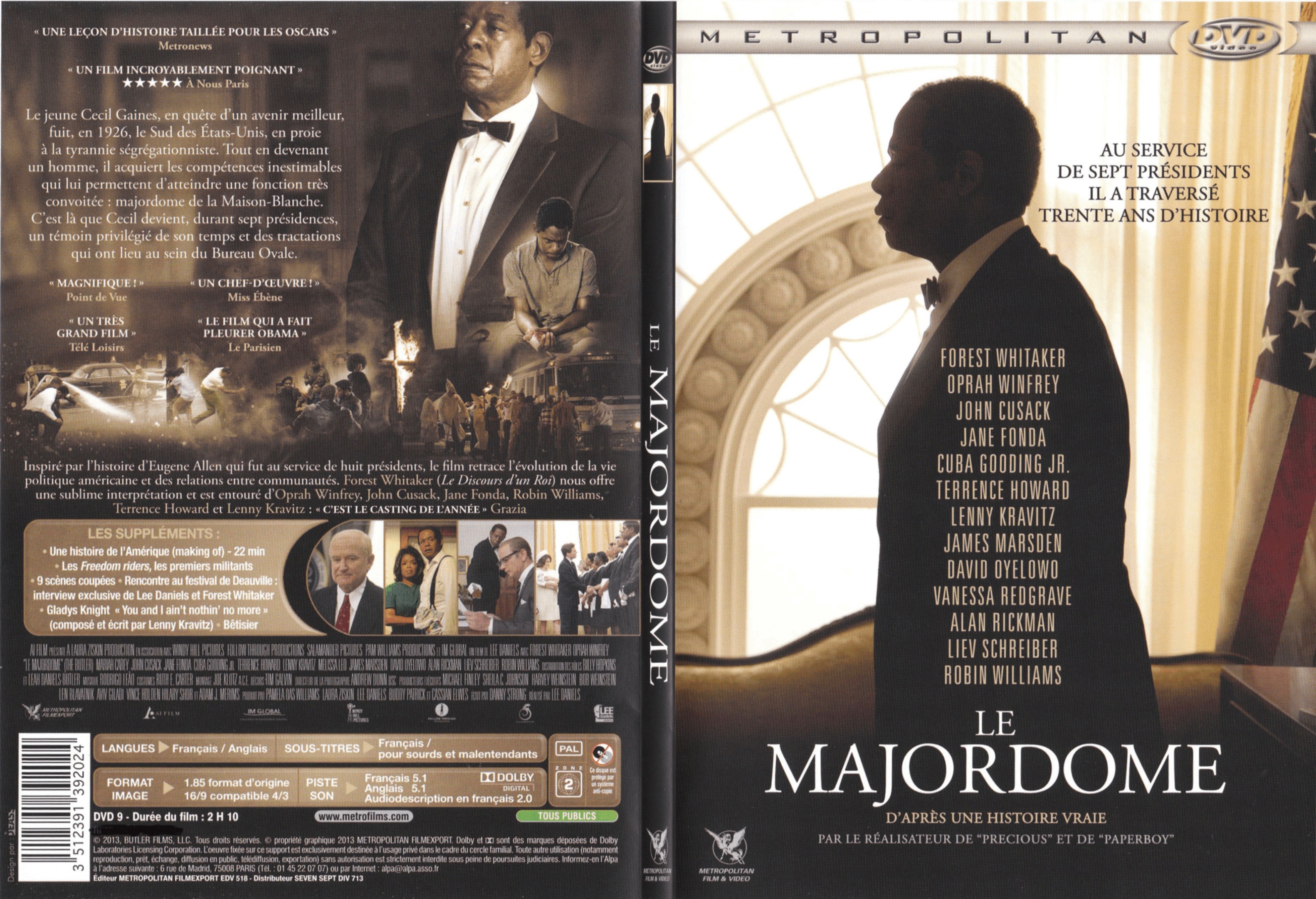 Jaquette DVD Le majordome - SLIM
