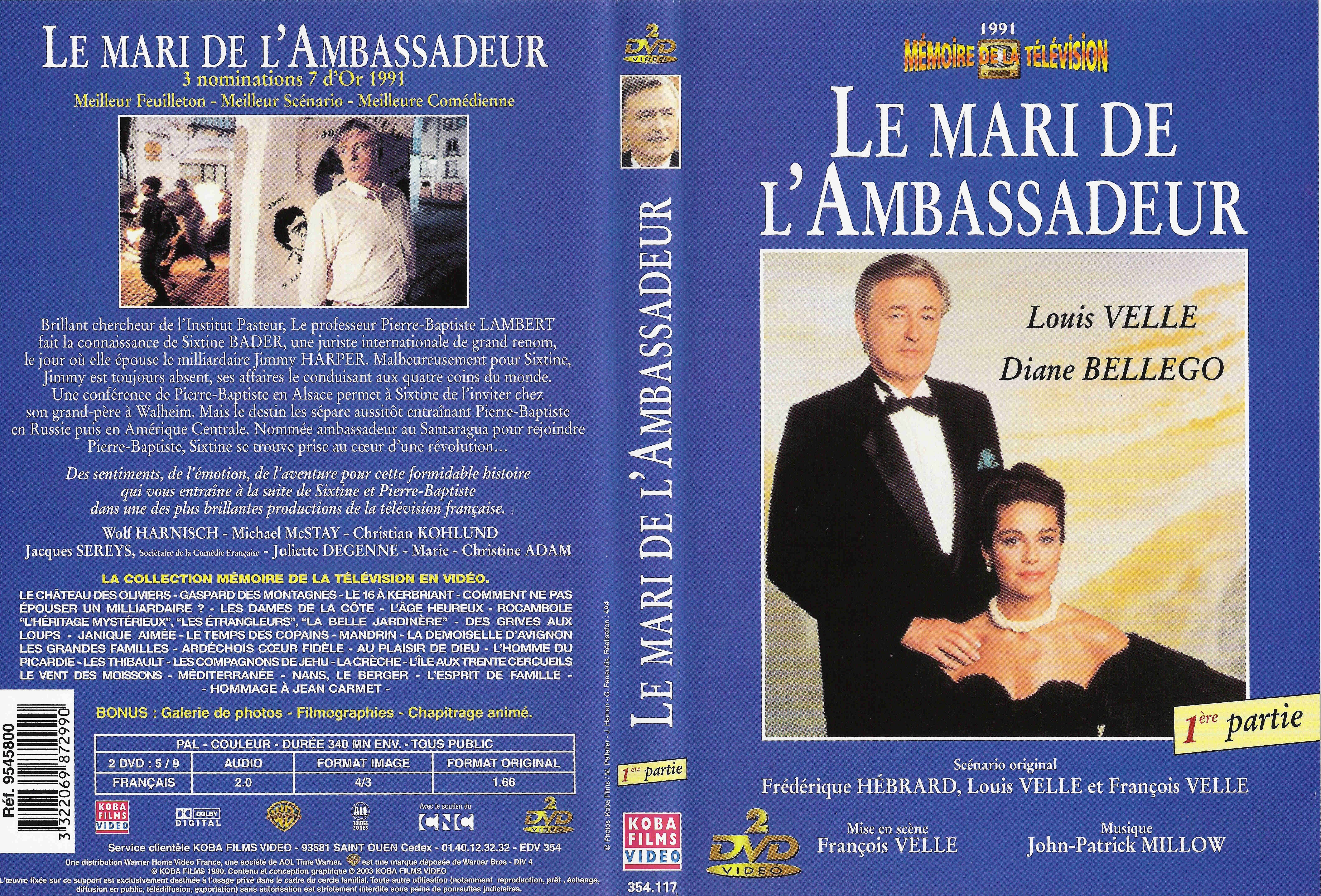 Jaquette DVD Le mari de l