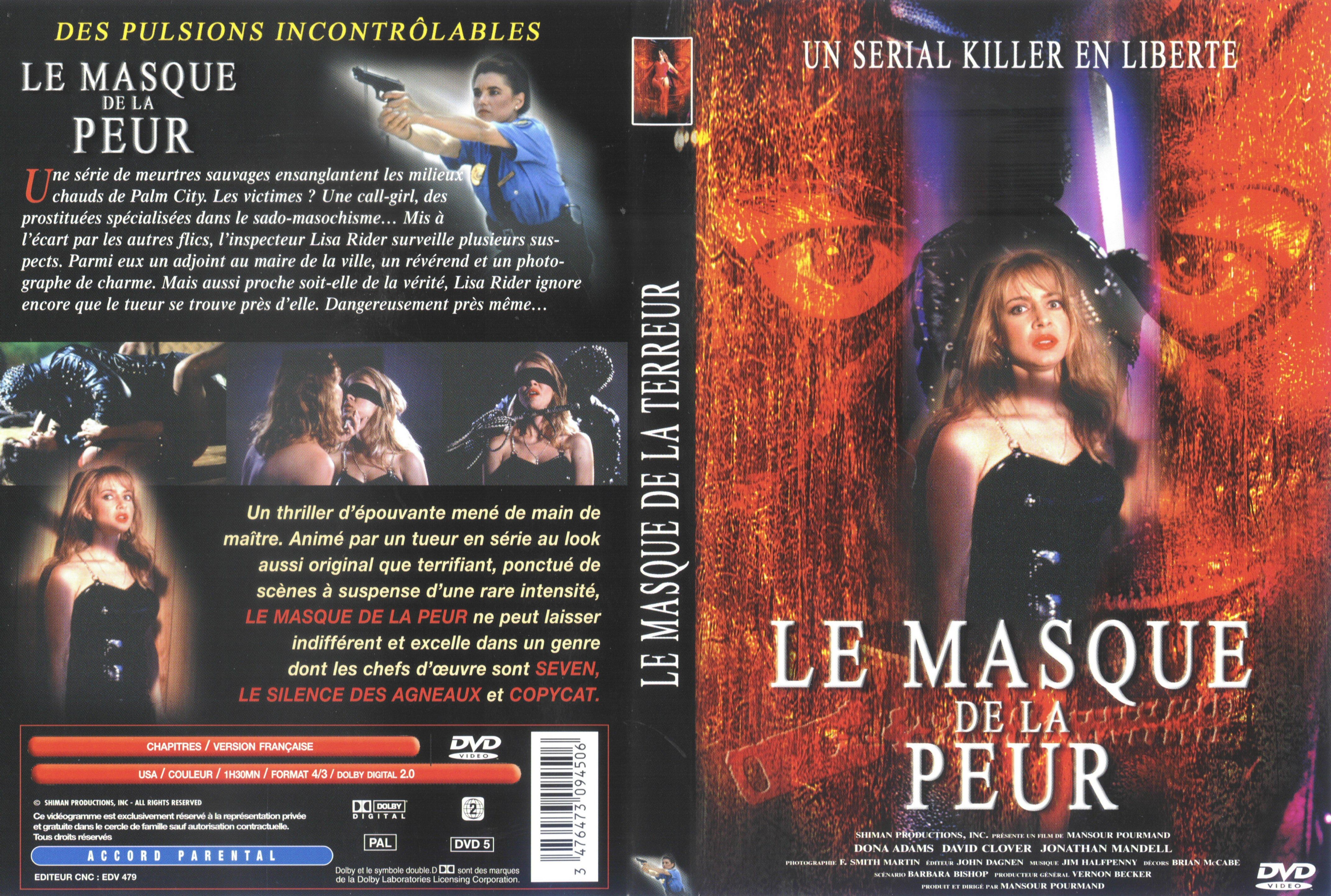 Jaquette DVD Le masque de la peur