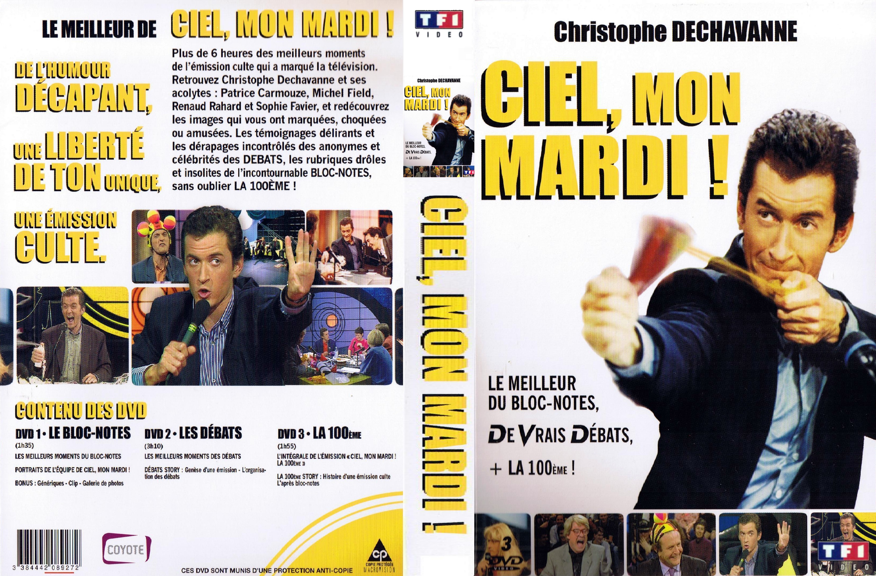 Jaquette DVD Le meilleur de Ciel mon mardi