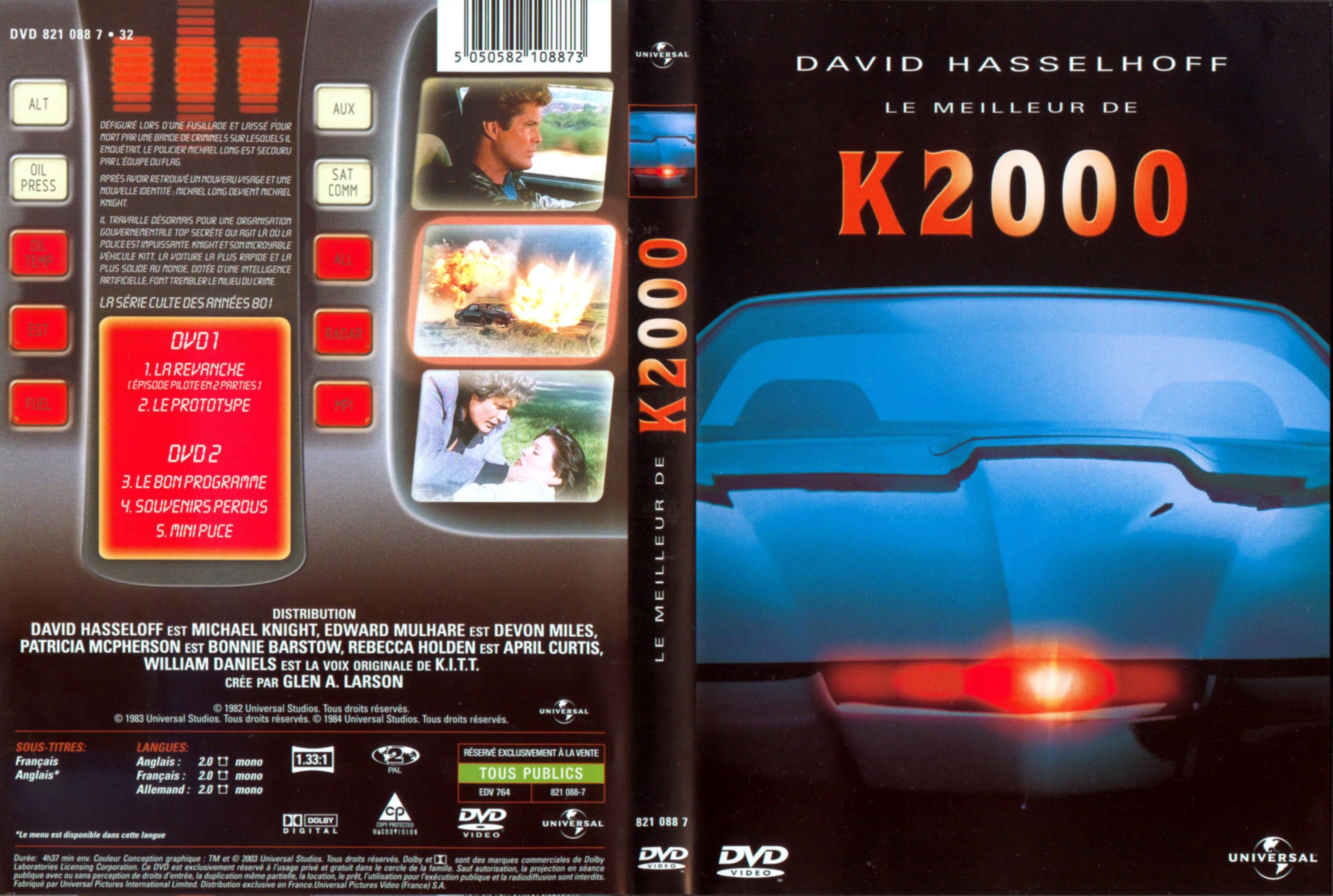 Jaquette DVD Le meilleur de K2000