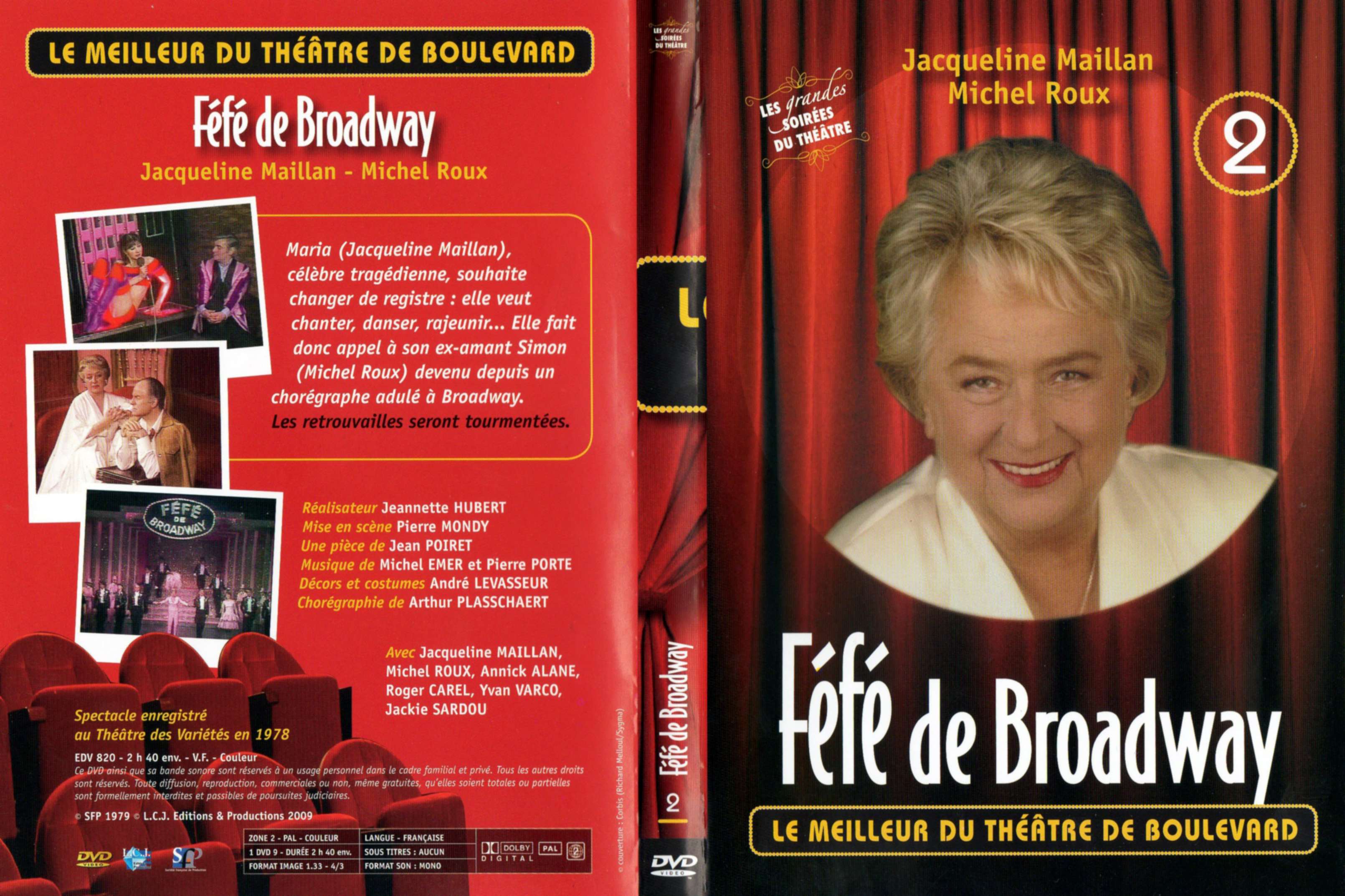 Jaquette DVD Le meilleur du thatre de boulevard - Ff de Broadway