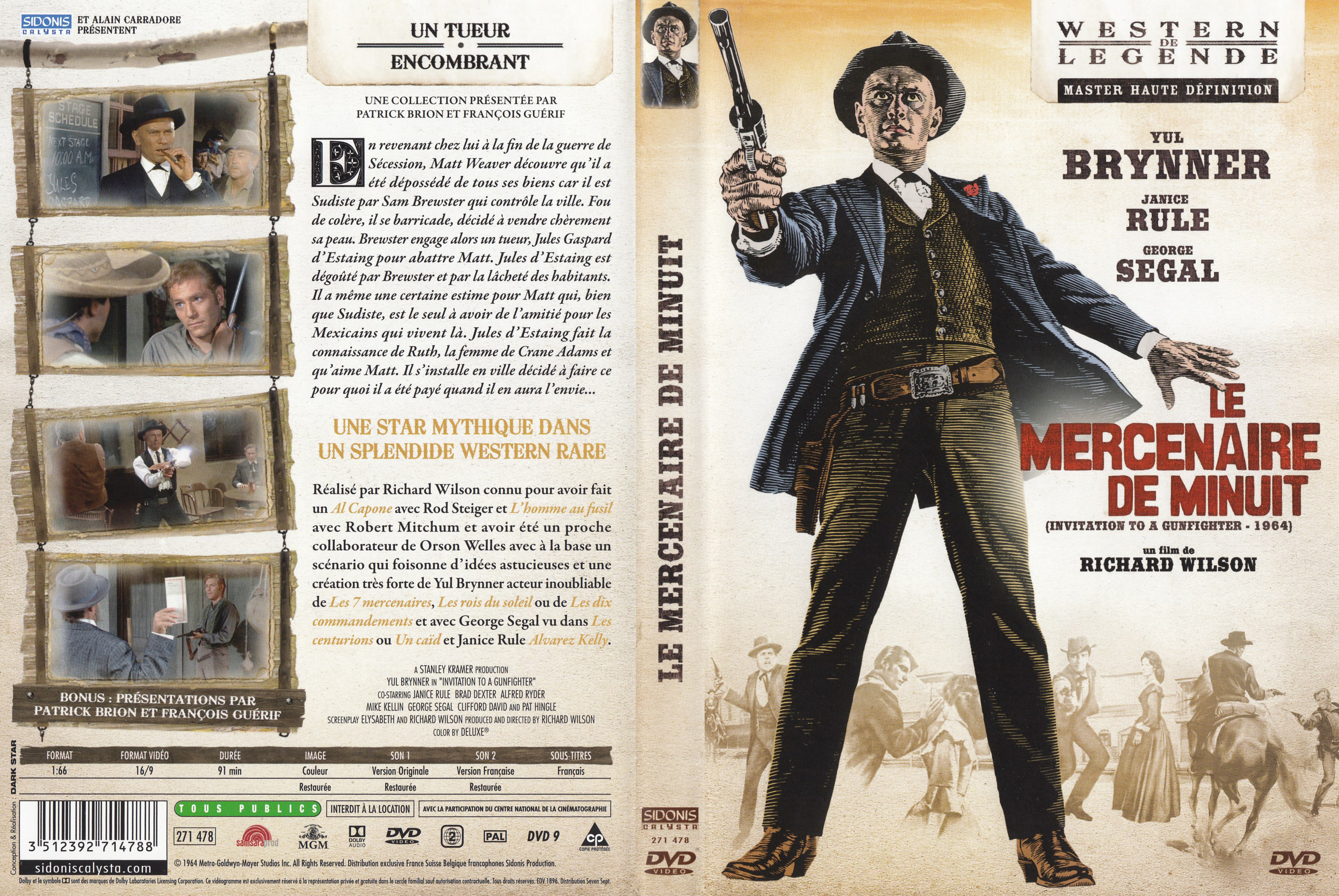 Jaquette DVD Le mercenaire de minuit v2