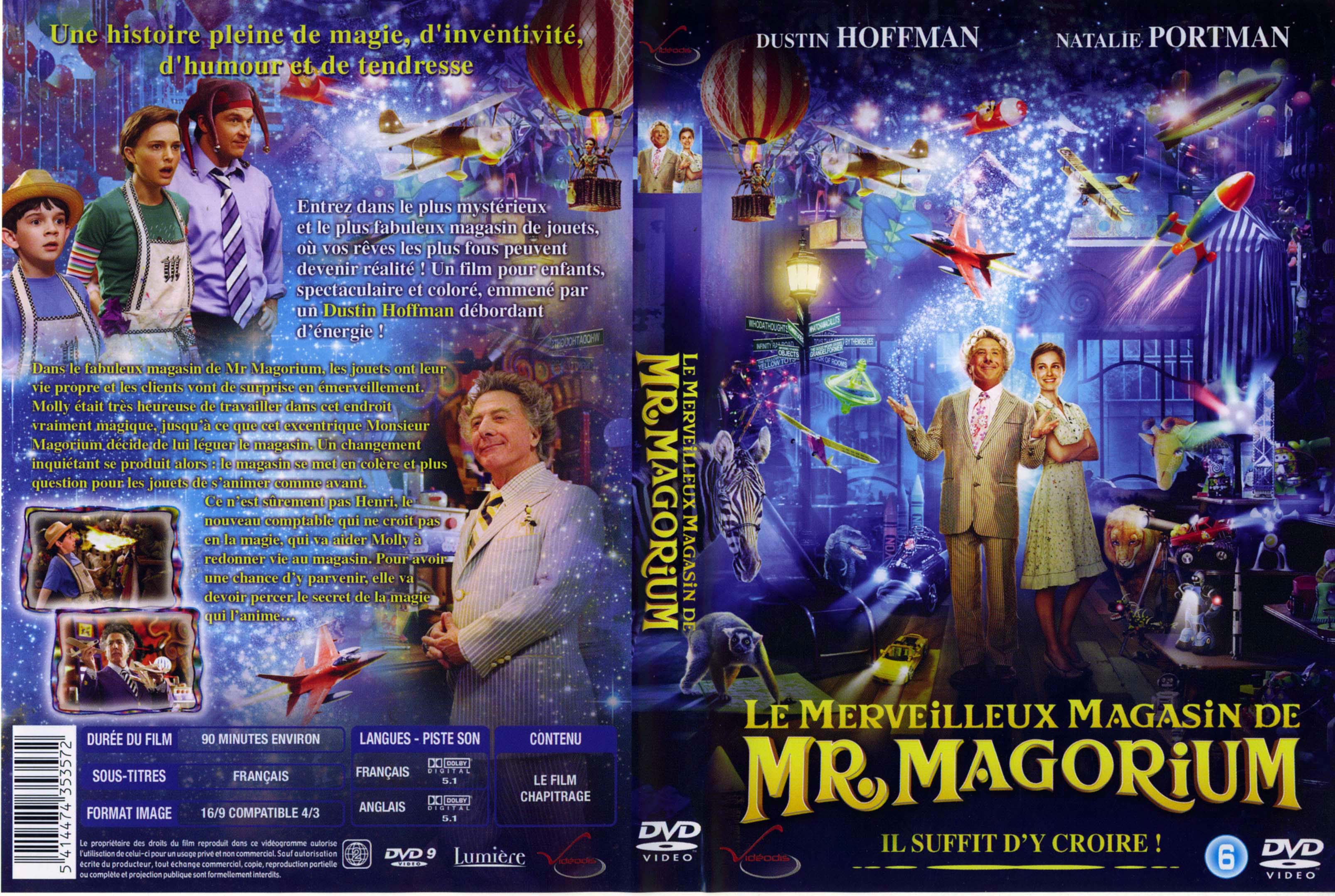 Jaquette DVD Le merveilleux magasin de Mr Magorium v2