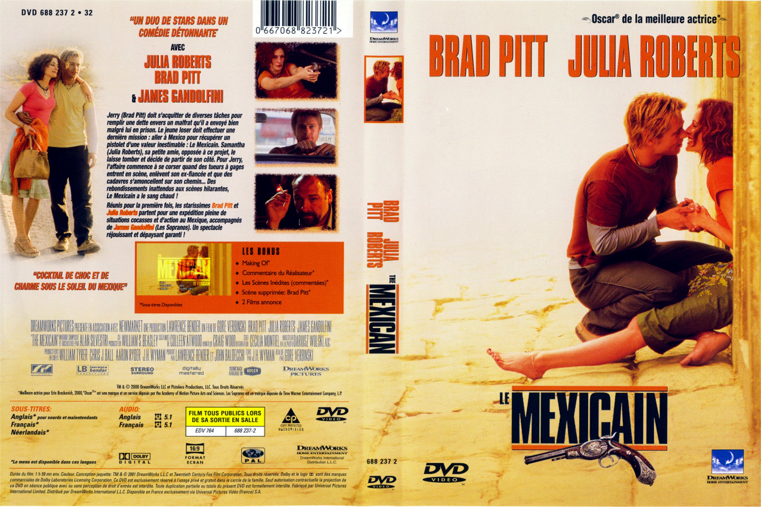 Jaquette DVD Le mexicain