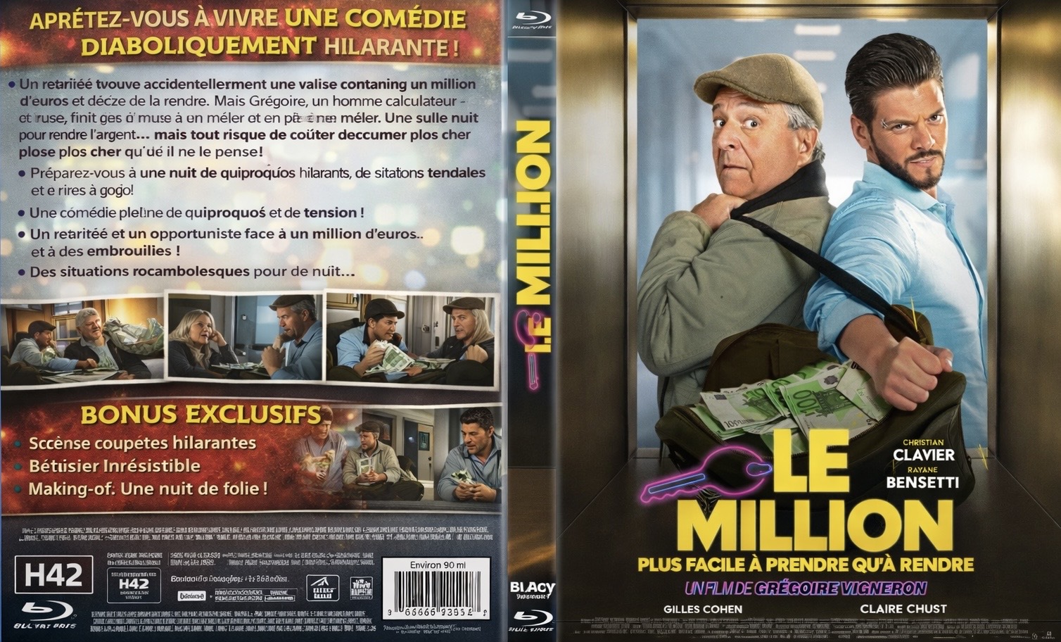 Jaquette DVD Le million (BLU-RAY)
