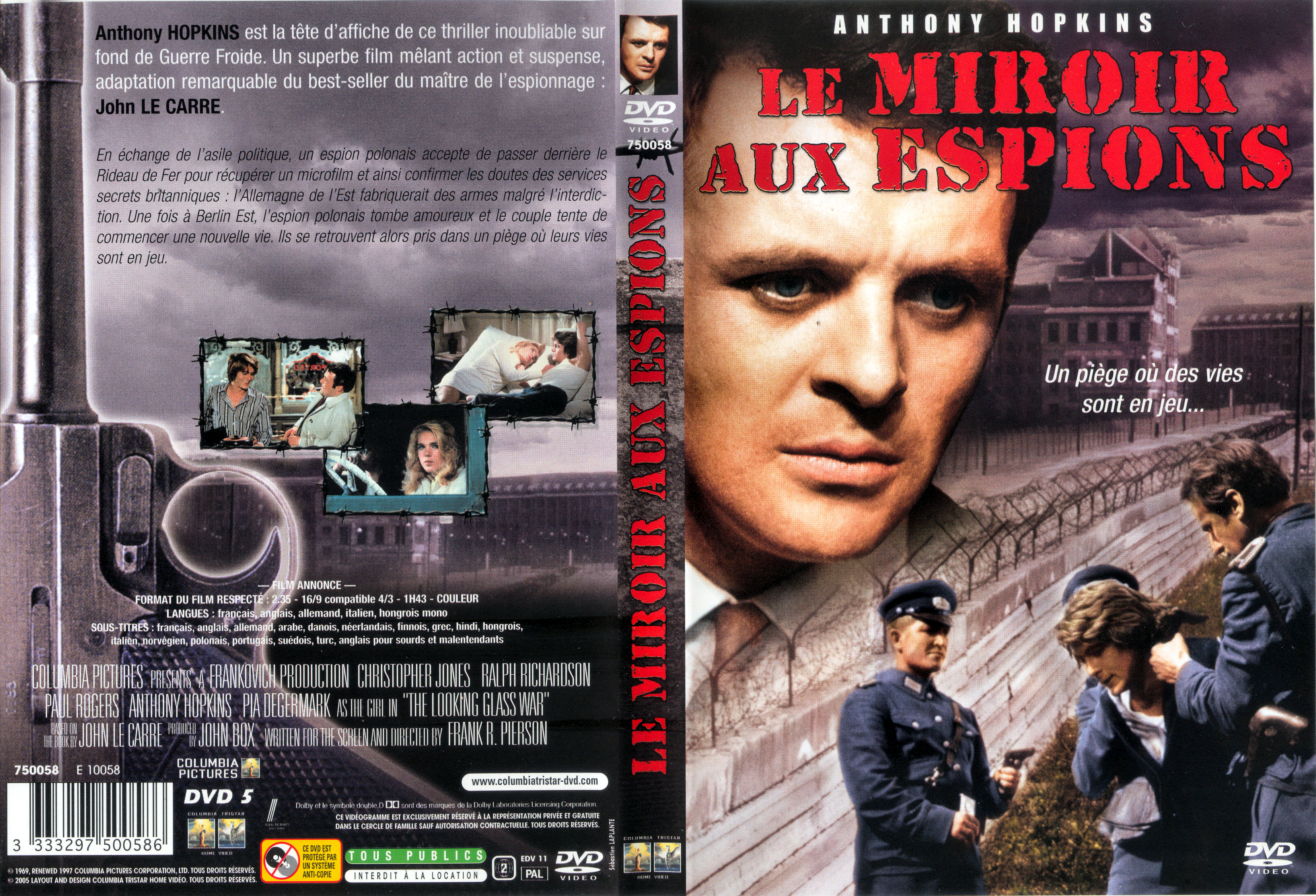 Jaquette DVD Le miroir aux espions