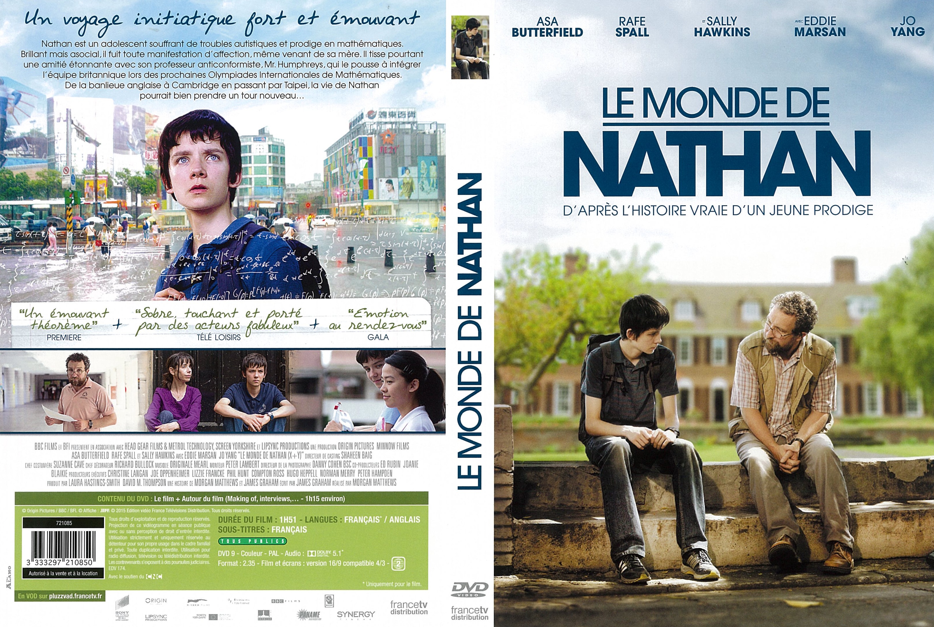 Jaquette DVD Le monde de Nathan
