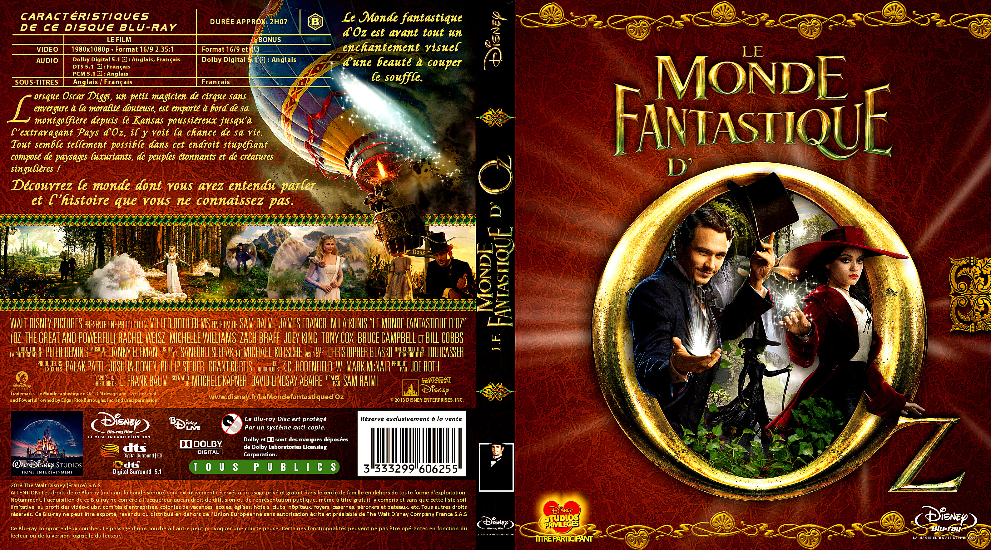 Jaquette DVD Le monde fantastique d