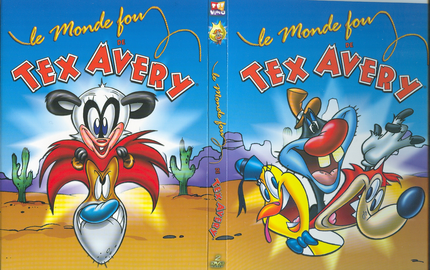Jaquette DVD Le monde fou de Tex Avery