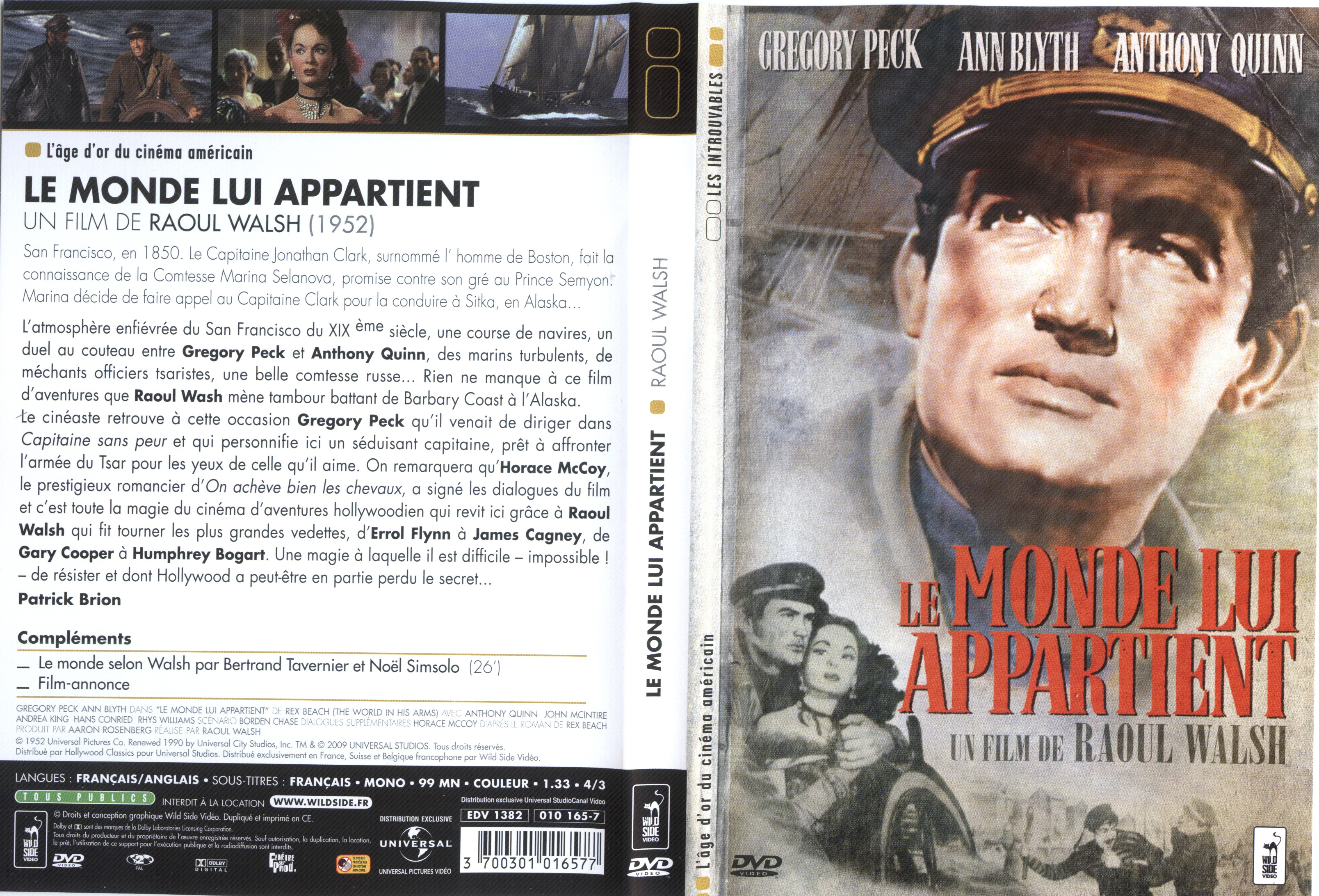 Jaquette DVD Le monde lui appartient