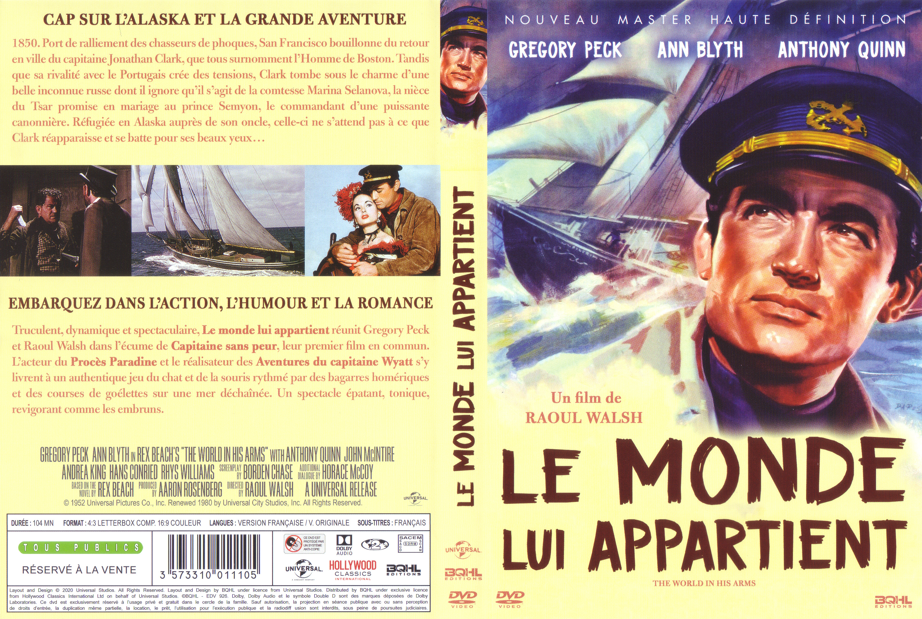 Jaquette DVD Le monde lui appartient v2