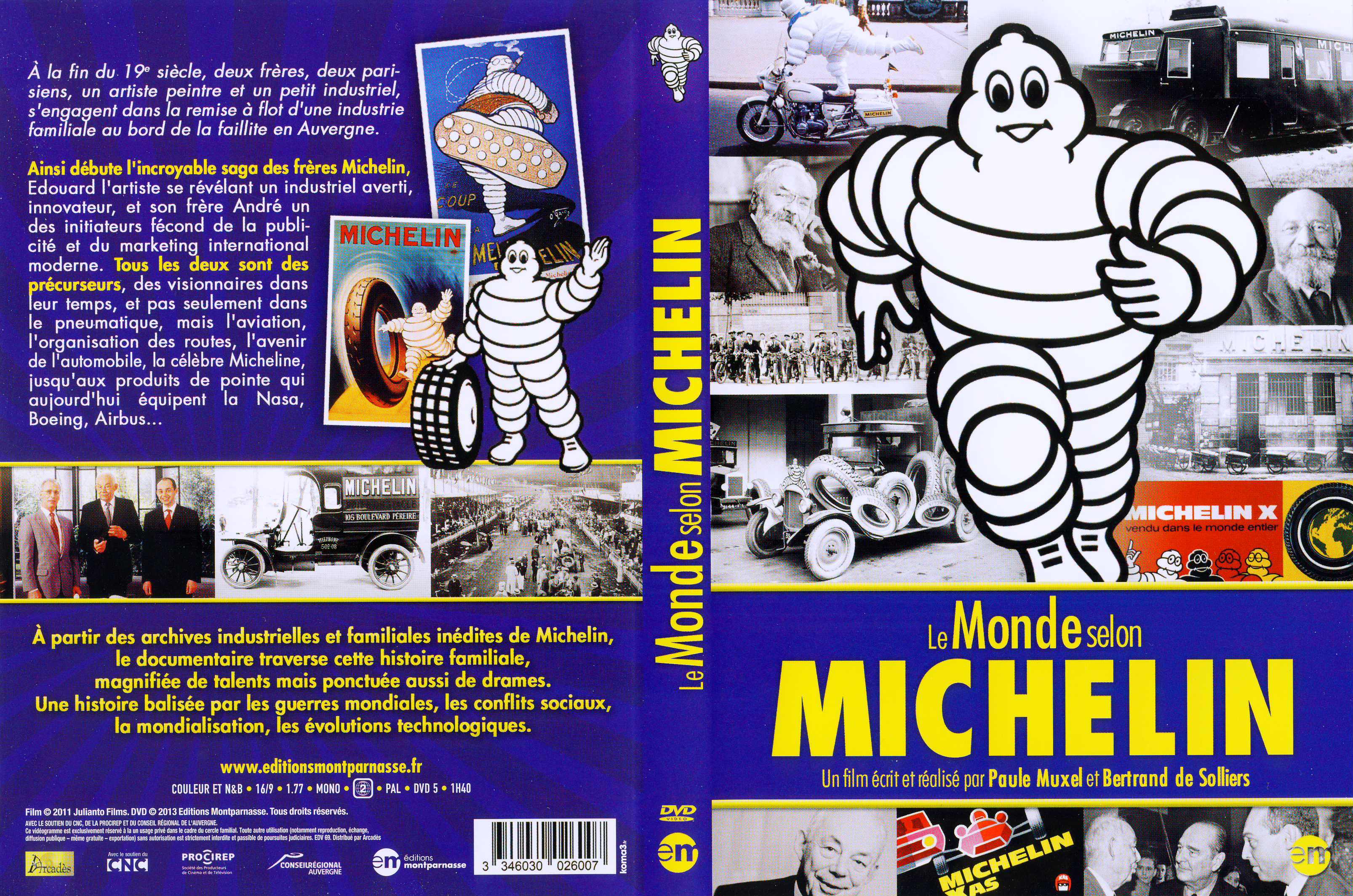 Jaquette DVD Le monde selon Michelin